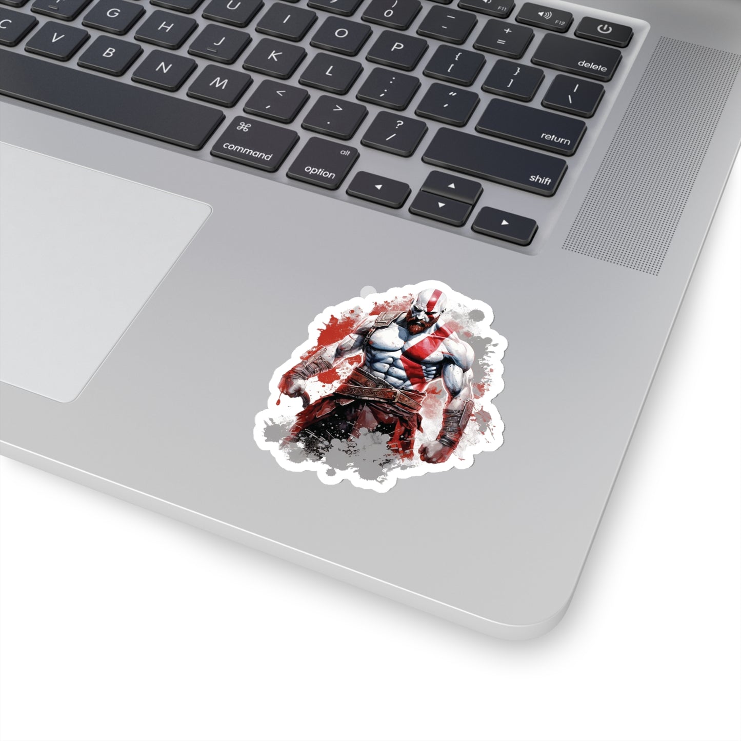 Kratos Sticker - Add a Touch of Artistic Power to Your Accessories - God of War