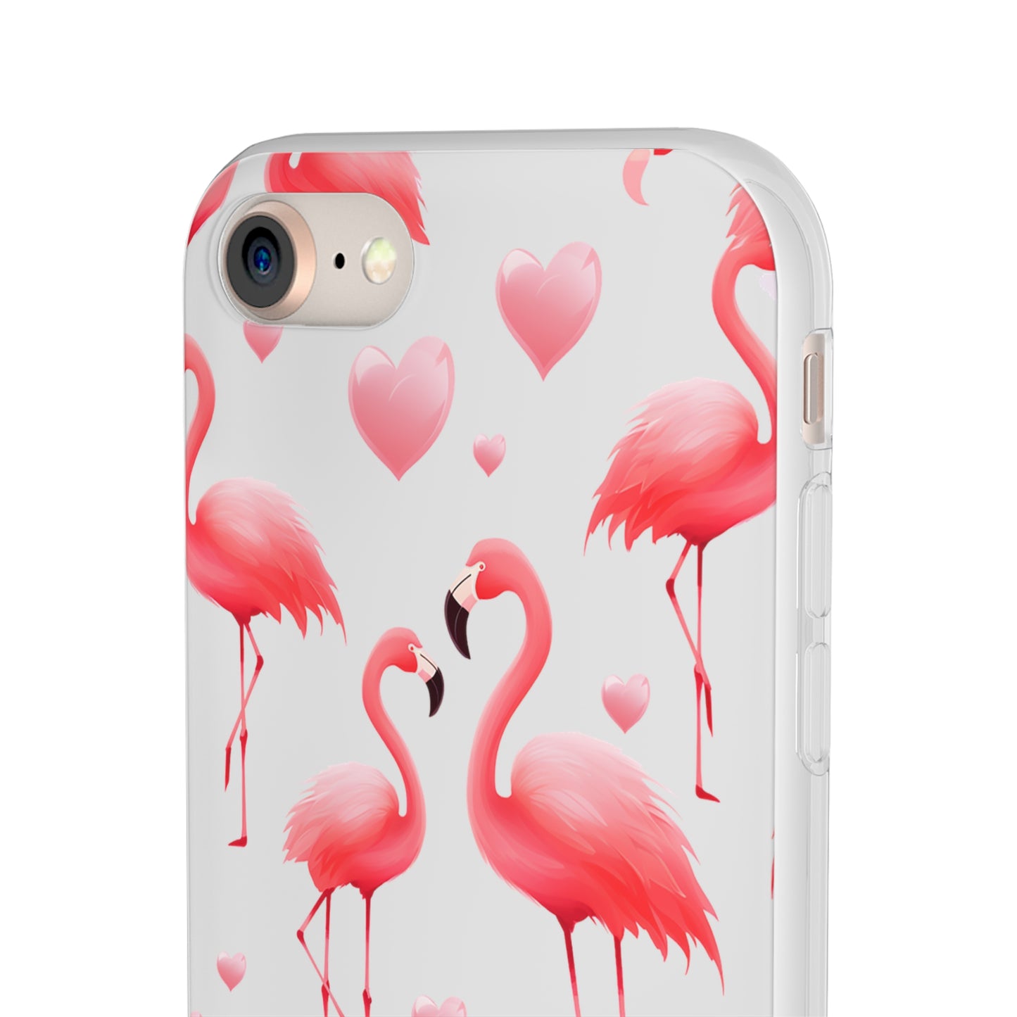 Pink Flamingo Elegance Flexi Phone case