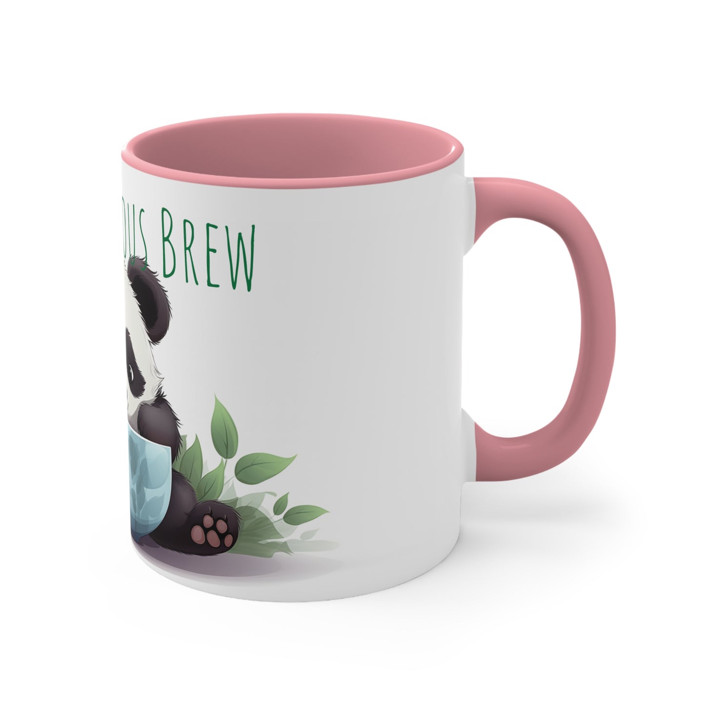 Cute Panda Coffee Mug : "Panda-licious Brew"