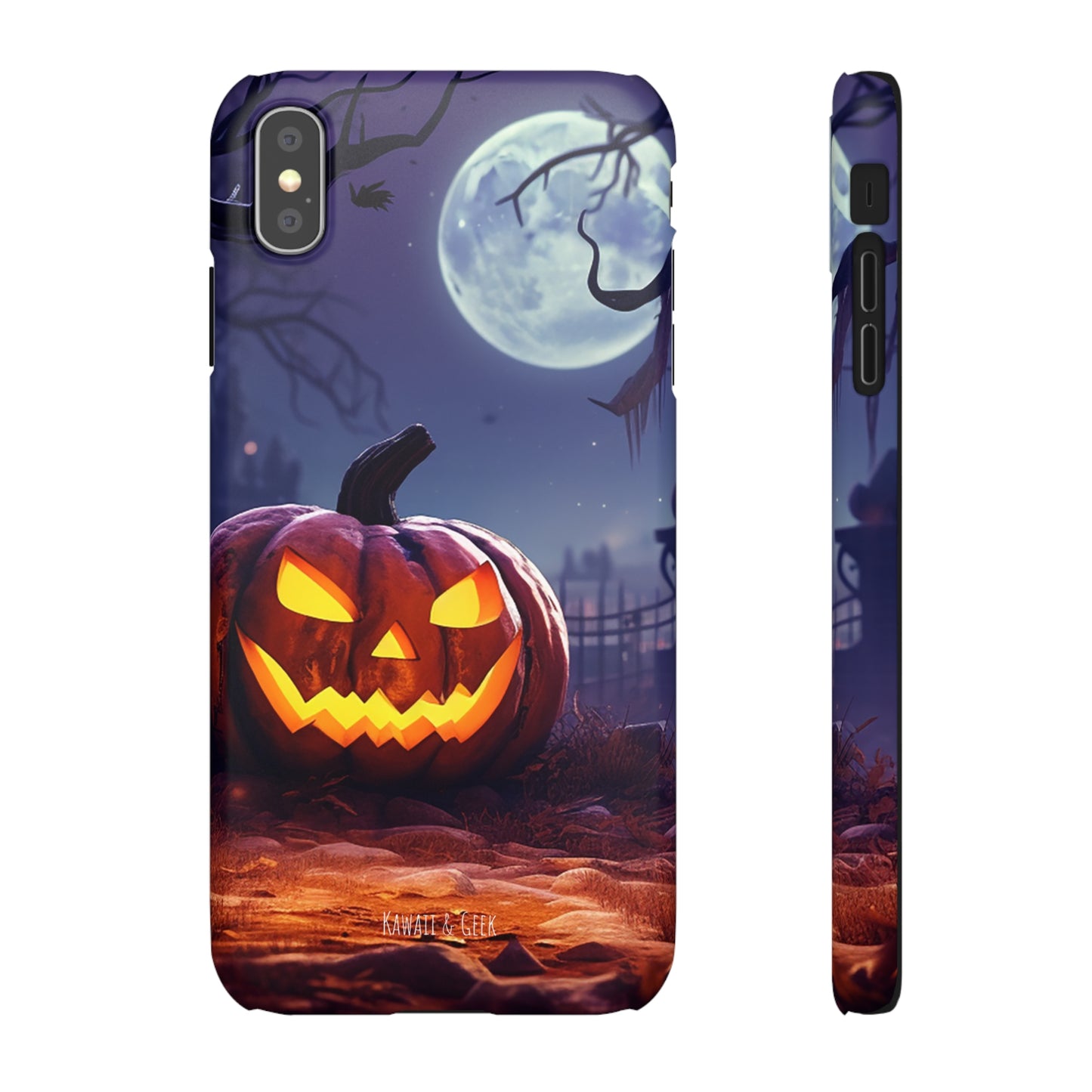 Halloween Pumpkin Design Premium Phone Case