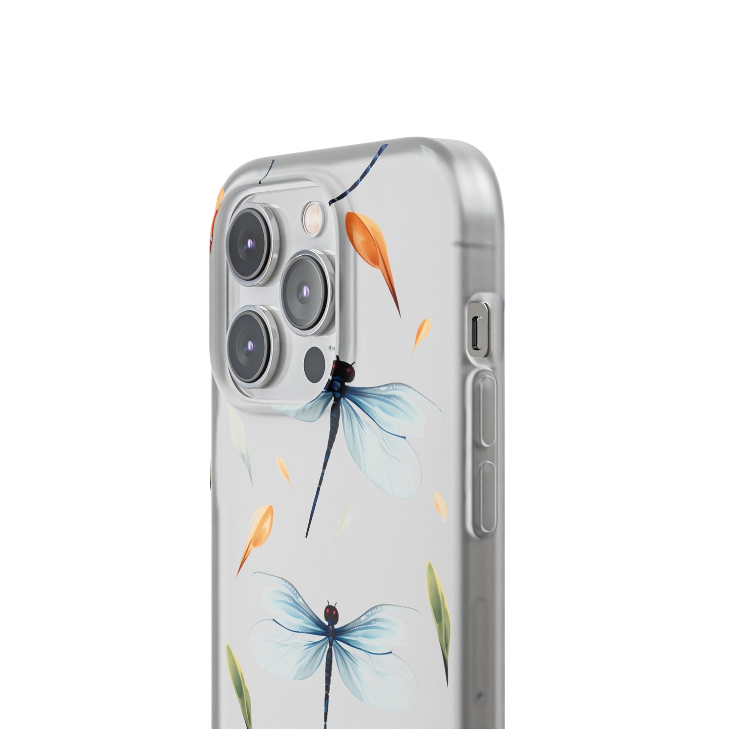 Dragonfly Dreams: Transparent Flexi Phone Case