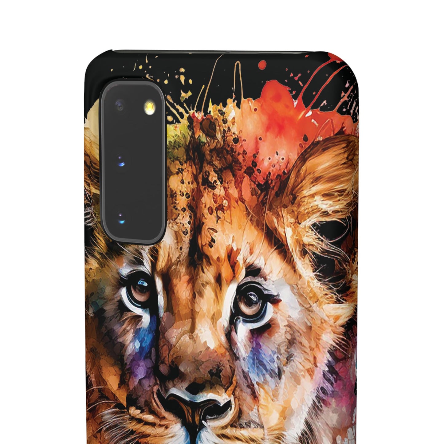 Phone Case Watercolor Lion Cub