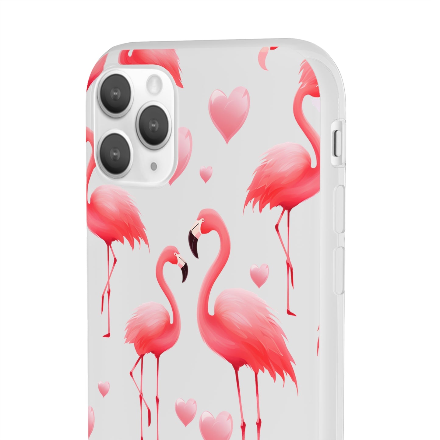 Pink Flamingo Elegance Flexi Phone case