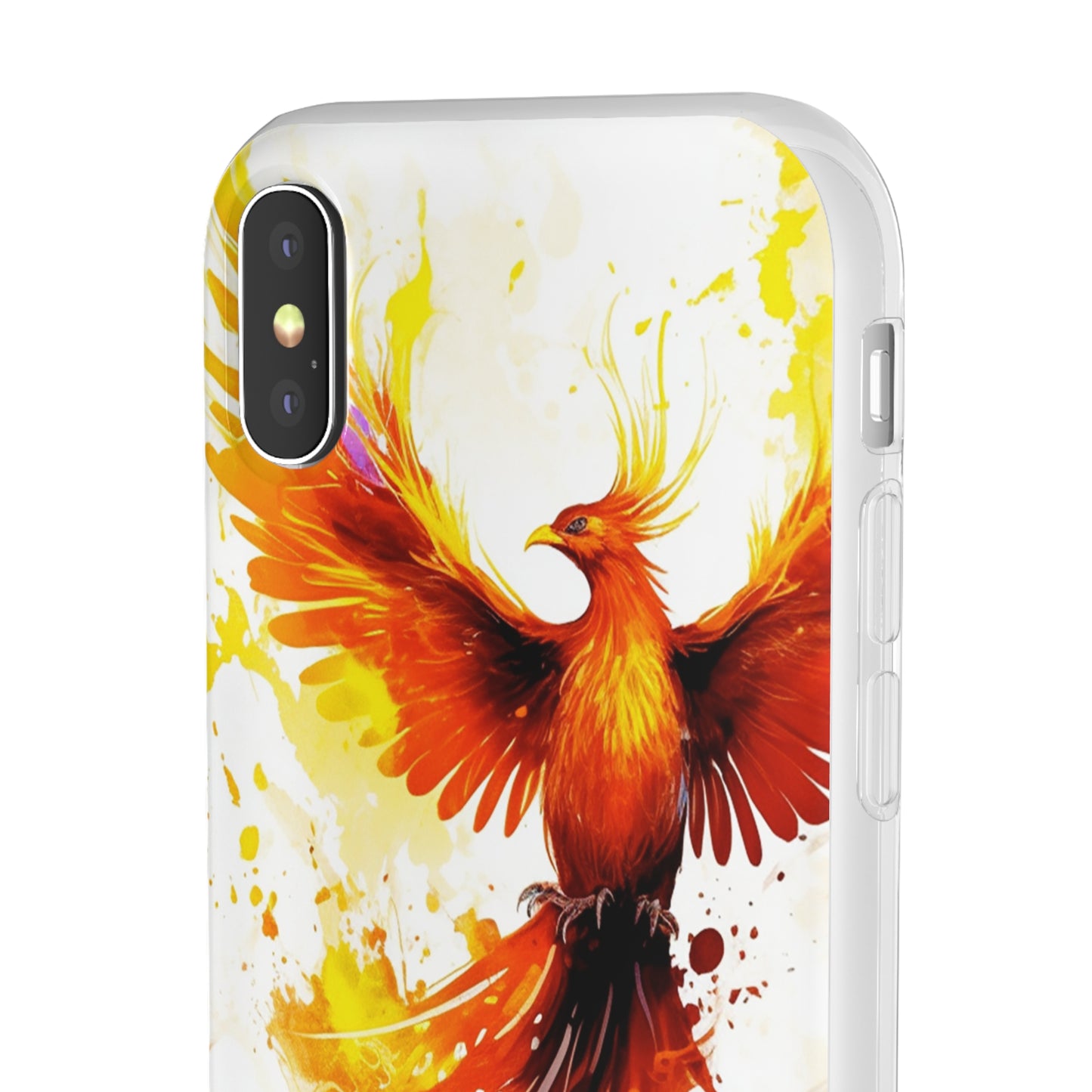 Phoenix Flexi Phone Case - Embrace the Symbol of Rebirth in Style