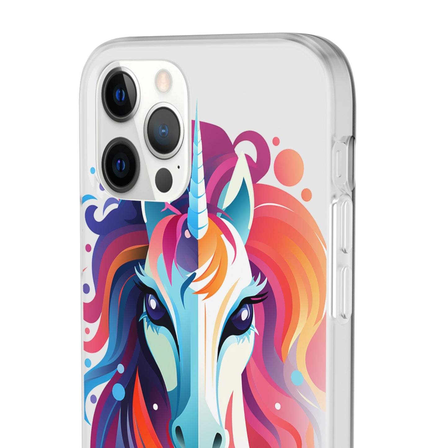 Ink Unicorn Flexi Transparent Phone Case