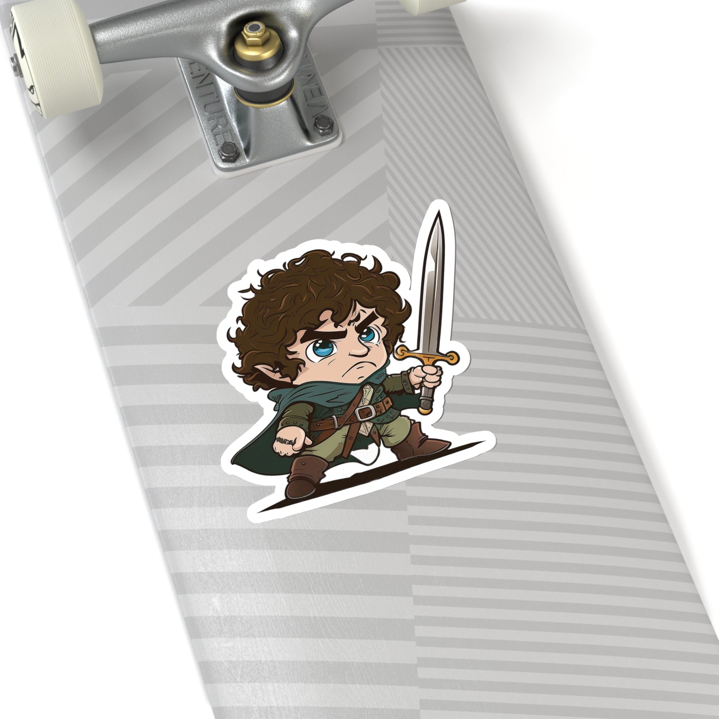 Frodo Sticker - Add Some Adorable and Powerful Style to Your Tech - Lord of the Rings