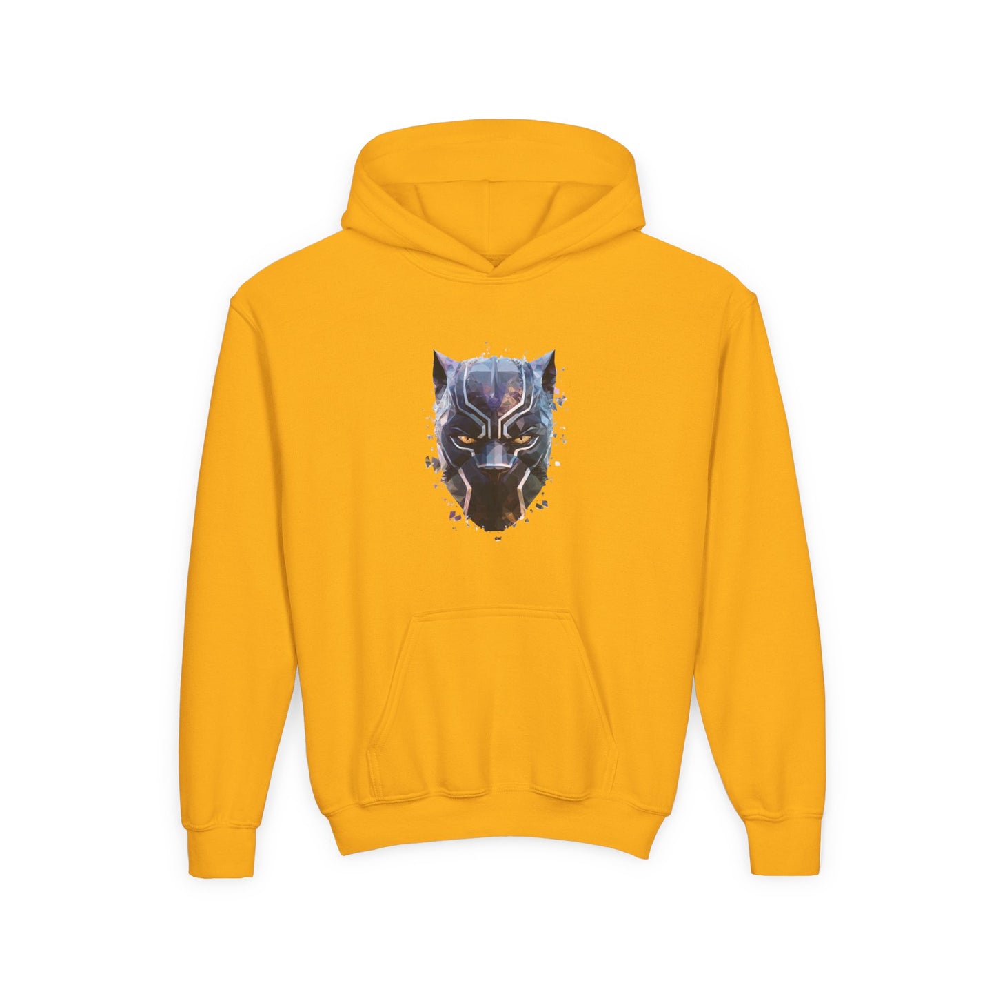 Black Panther Youth Hoodie, Kids Superhero Sweatshirt, Marvel Comic Gift, Stylish, Cozy Kids Clothing, Birthday Present