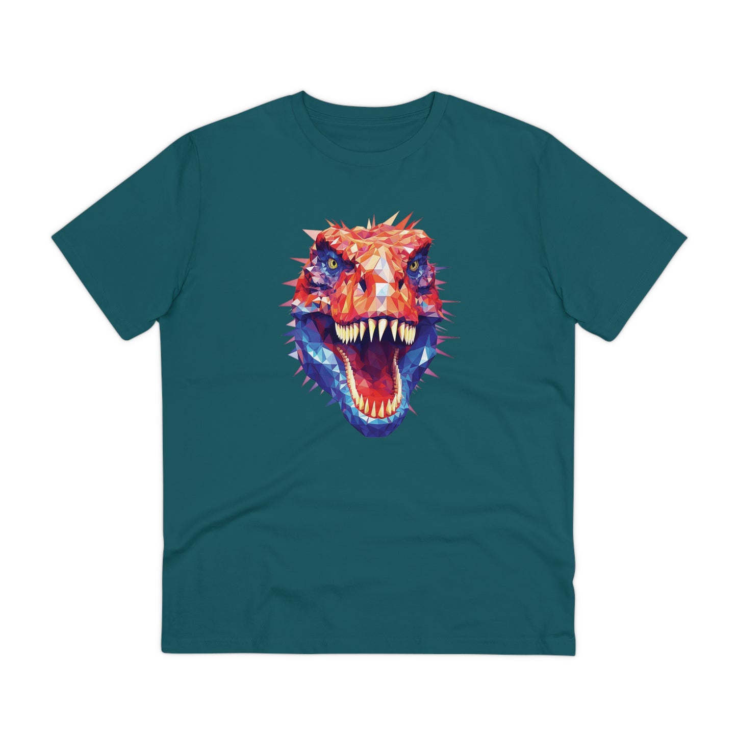 T-Rex Polygonal T-Shirt - Unleash Prehistoric Style