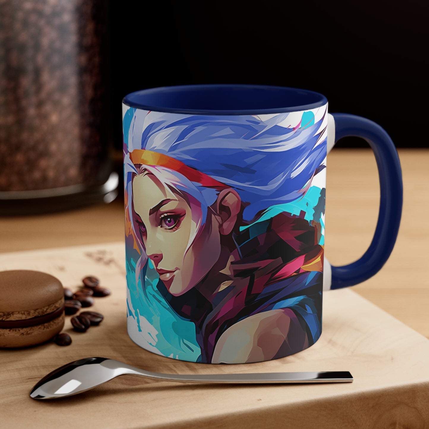 Jinx League of Legends / Arcane Mug - Embrace Chaos with 'Surprise! I'm back.'