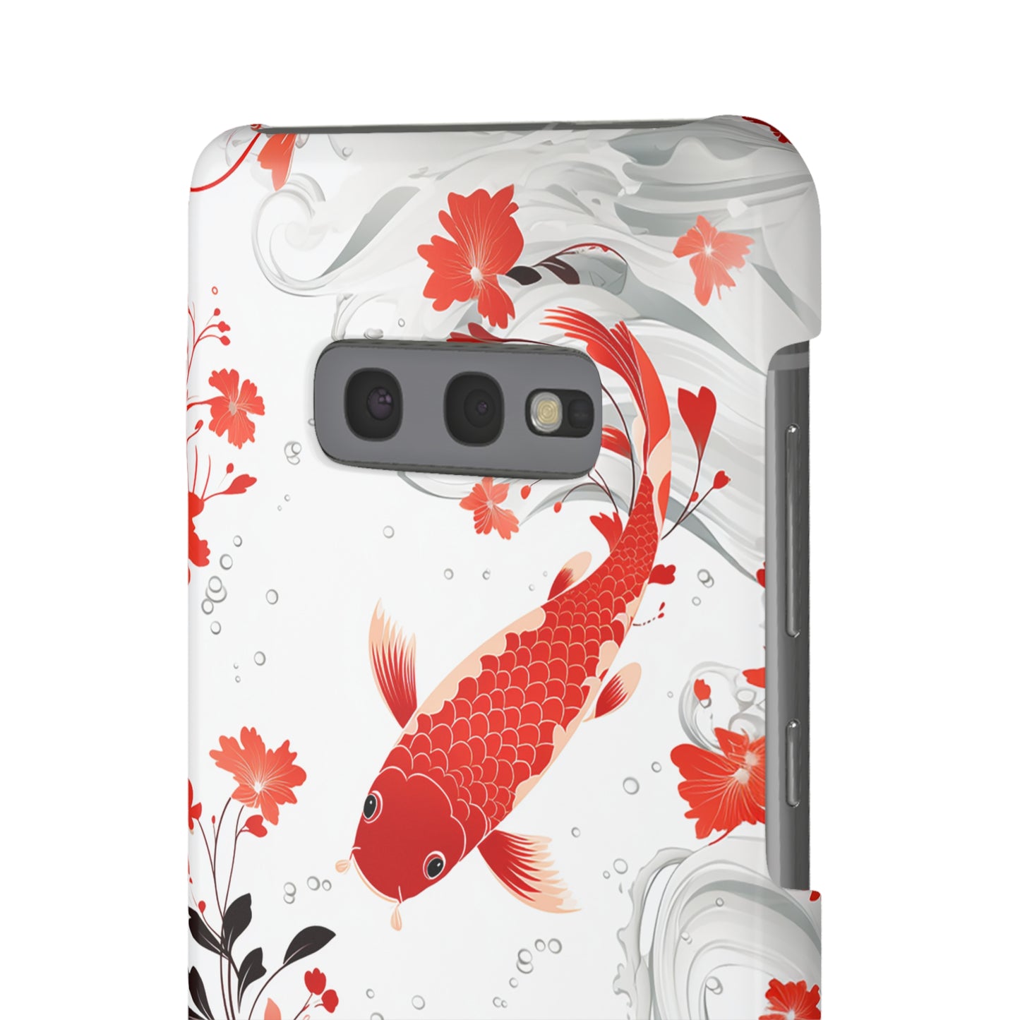 Elegant Koi: Premium Japanese Fish Phone Case