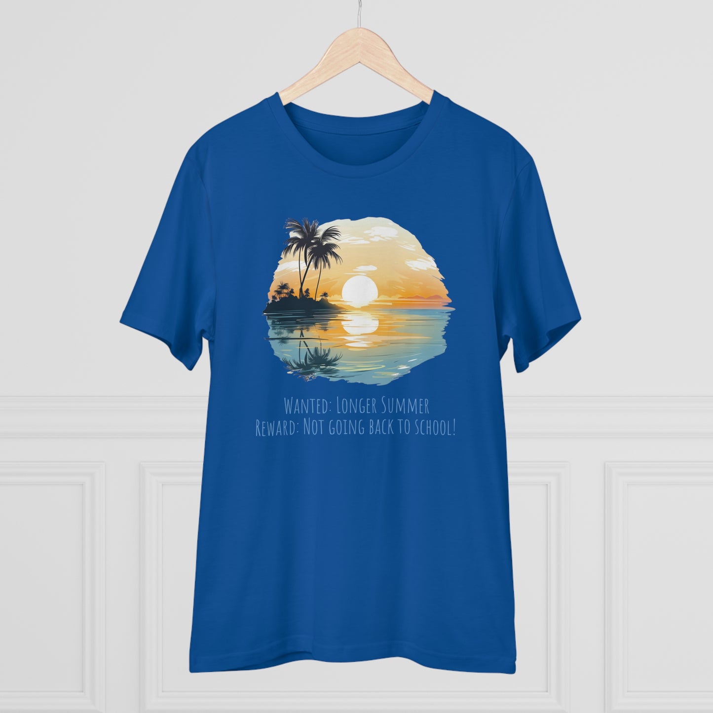 Eco-Friendly Sunset Beach T-shirt : Longer Summer Plea