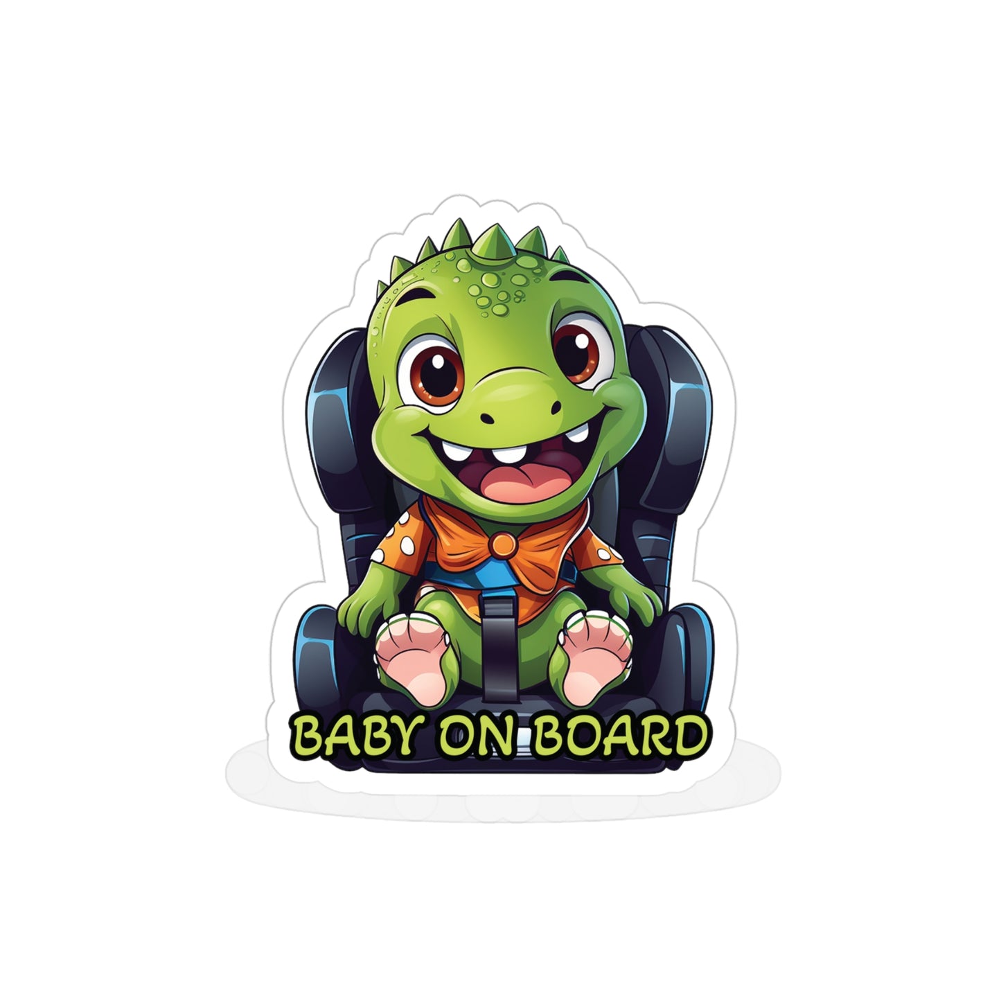 Baby on Board Car Sticker -T-Rex - Tiny Dino Passenger