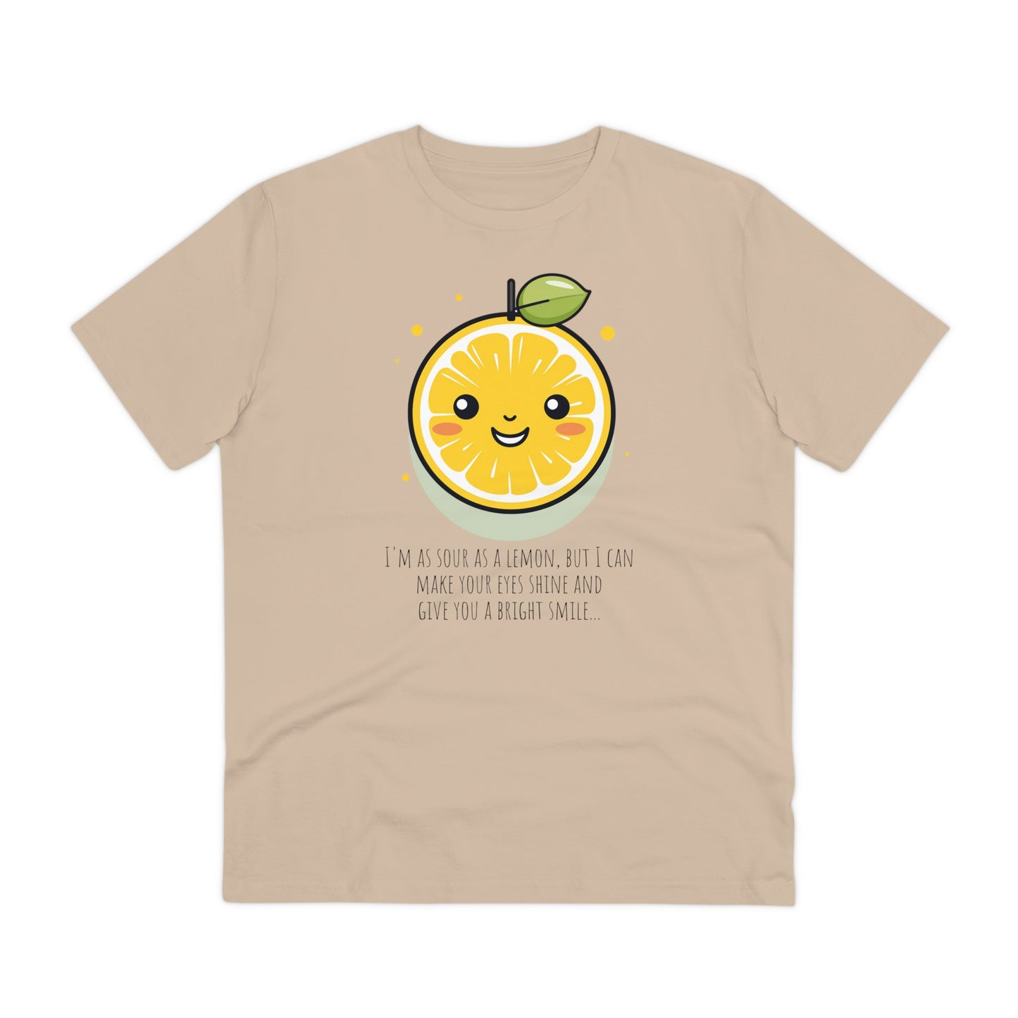 Cute Eco-Friendly Lemon T-Shirt - Brighten Your Day with Citrus Charm !