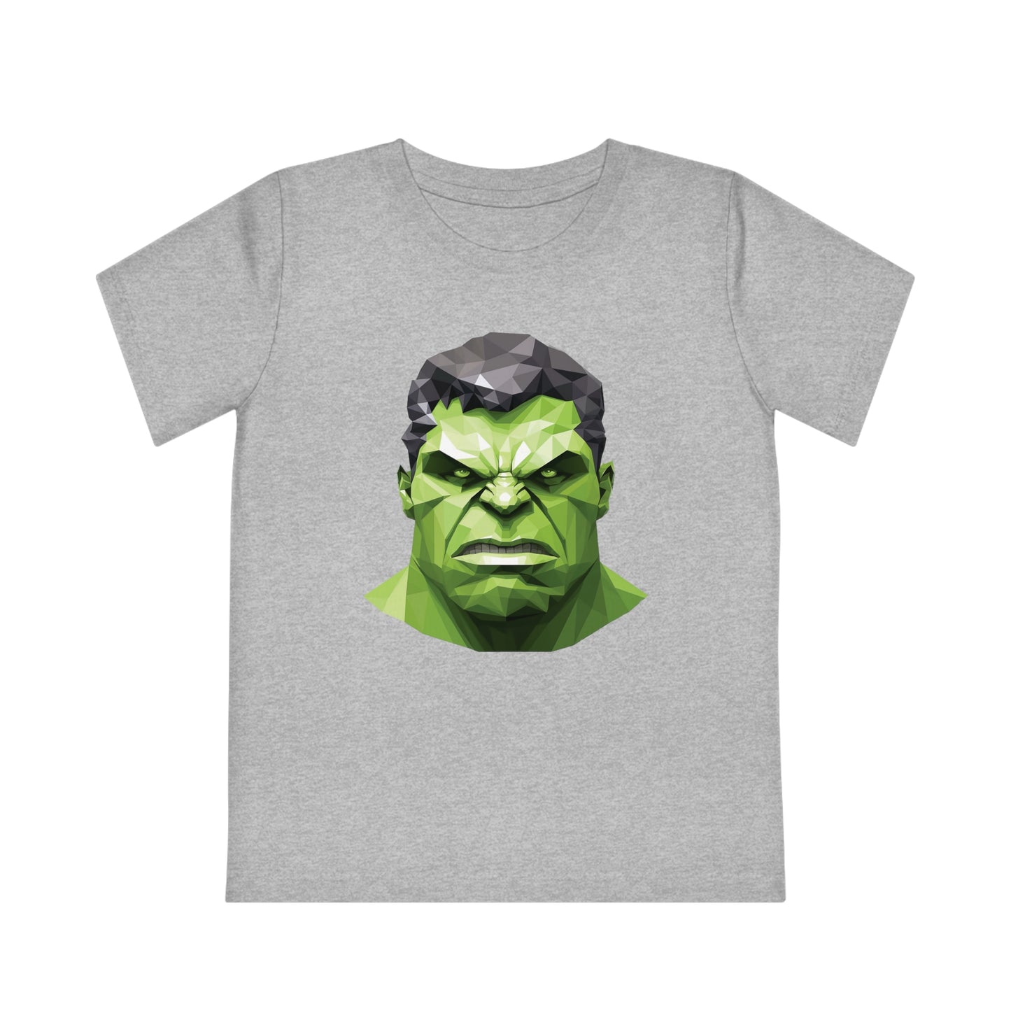 Hulk Polygonal Kids T-Shirt - Embrace Incredible Energy