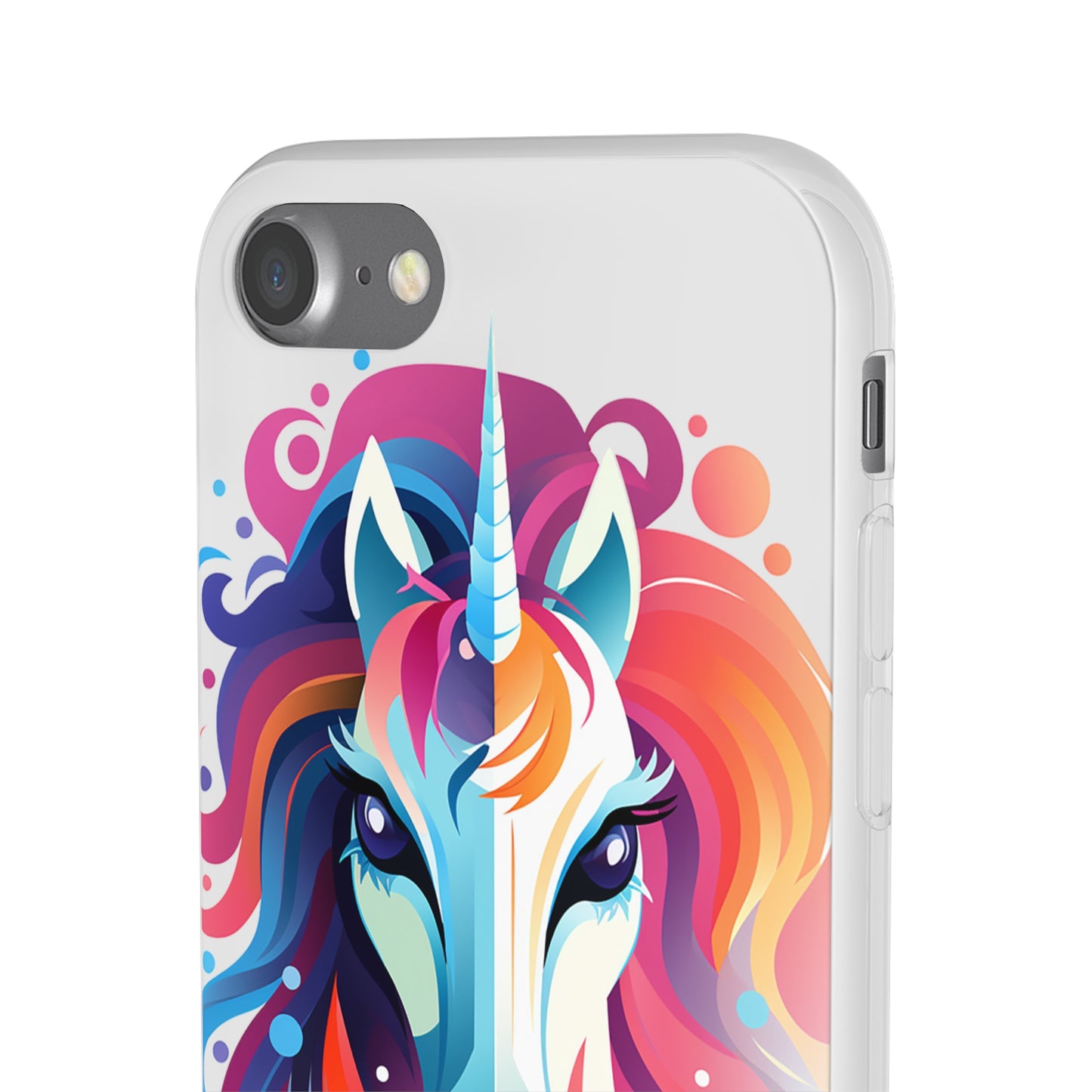 Ink Unicorn Flexi Transparent Phone Case