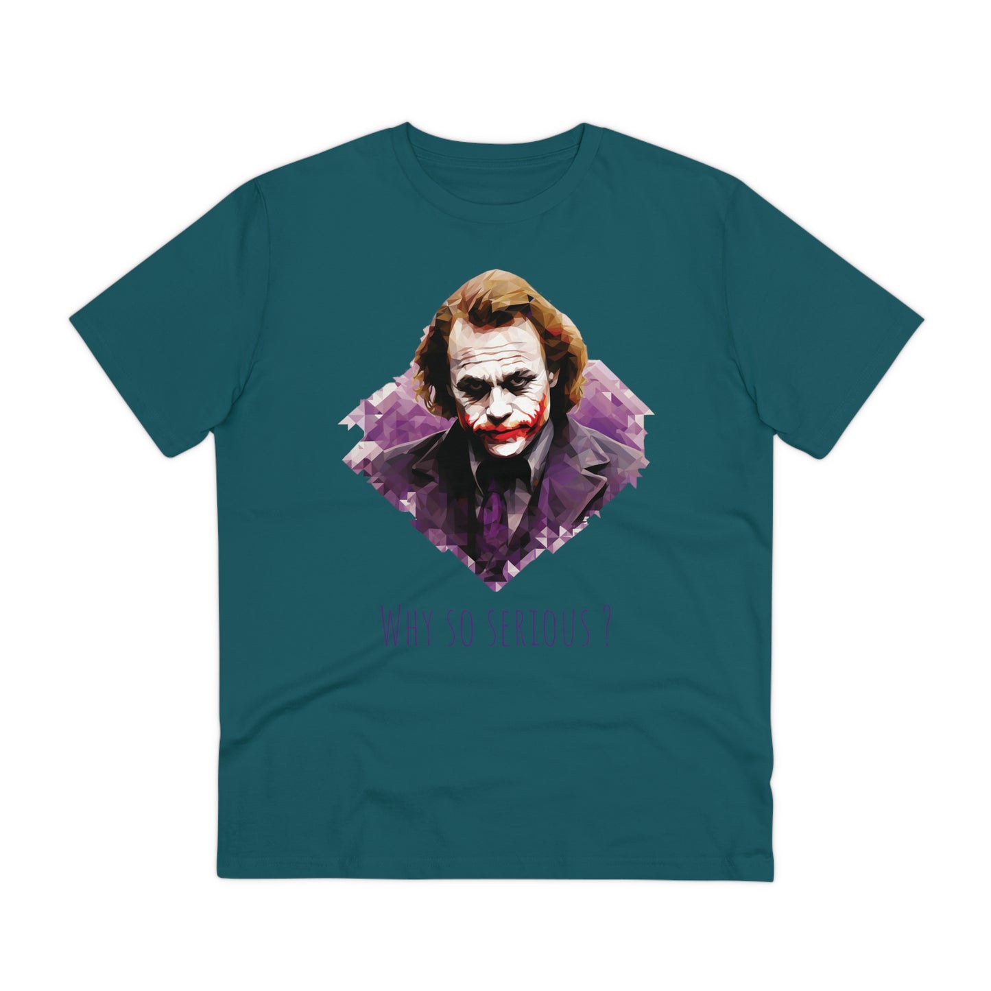 The Joker Heath Ledger T-Shirt - Sustainable Style with a Faceted Tribute