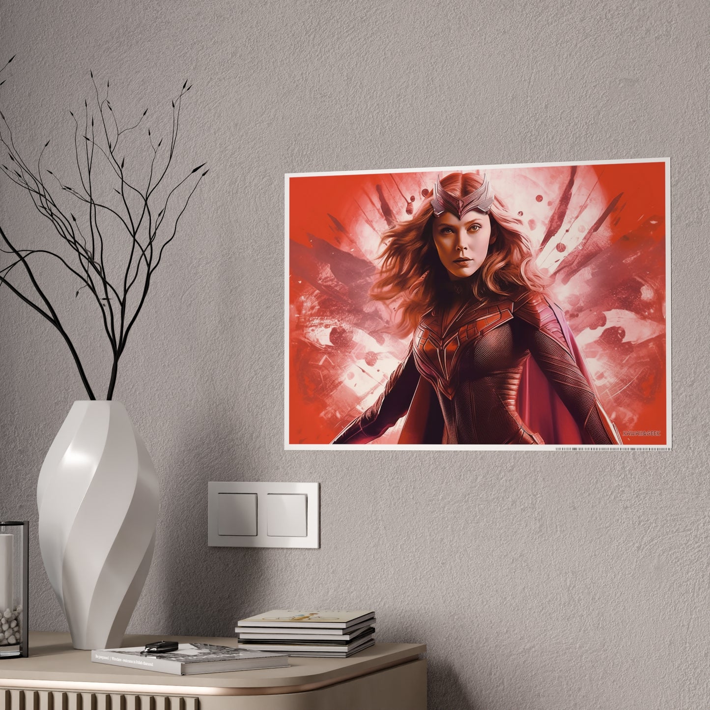 Scarlet Witch Poster - Showcase the Power and Beauty of a Marvel Icon - Avengers