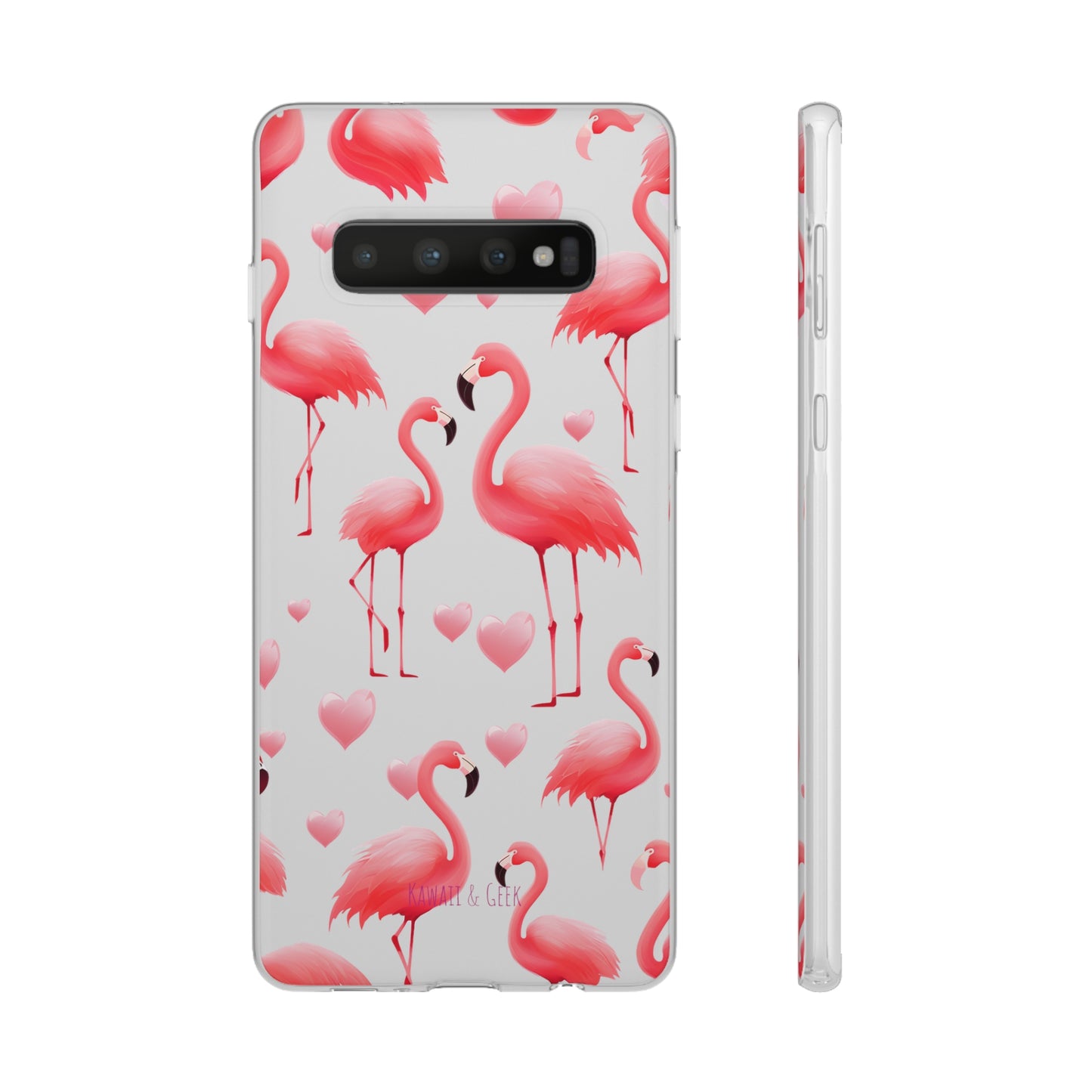 Pink Flamingo Elegance Flexi Phone case