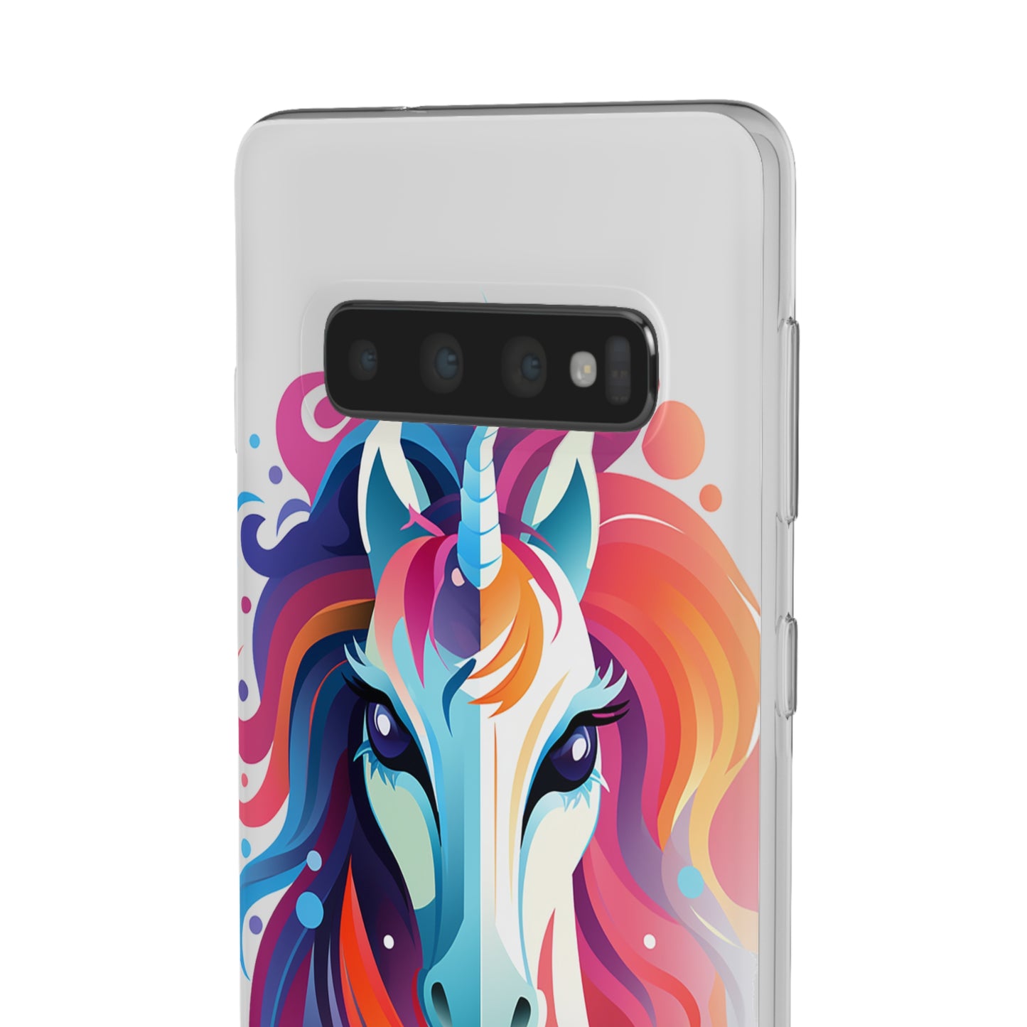 Ink Unicorn Flexi Transparent Phone Case