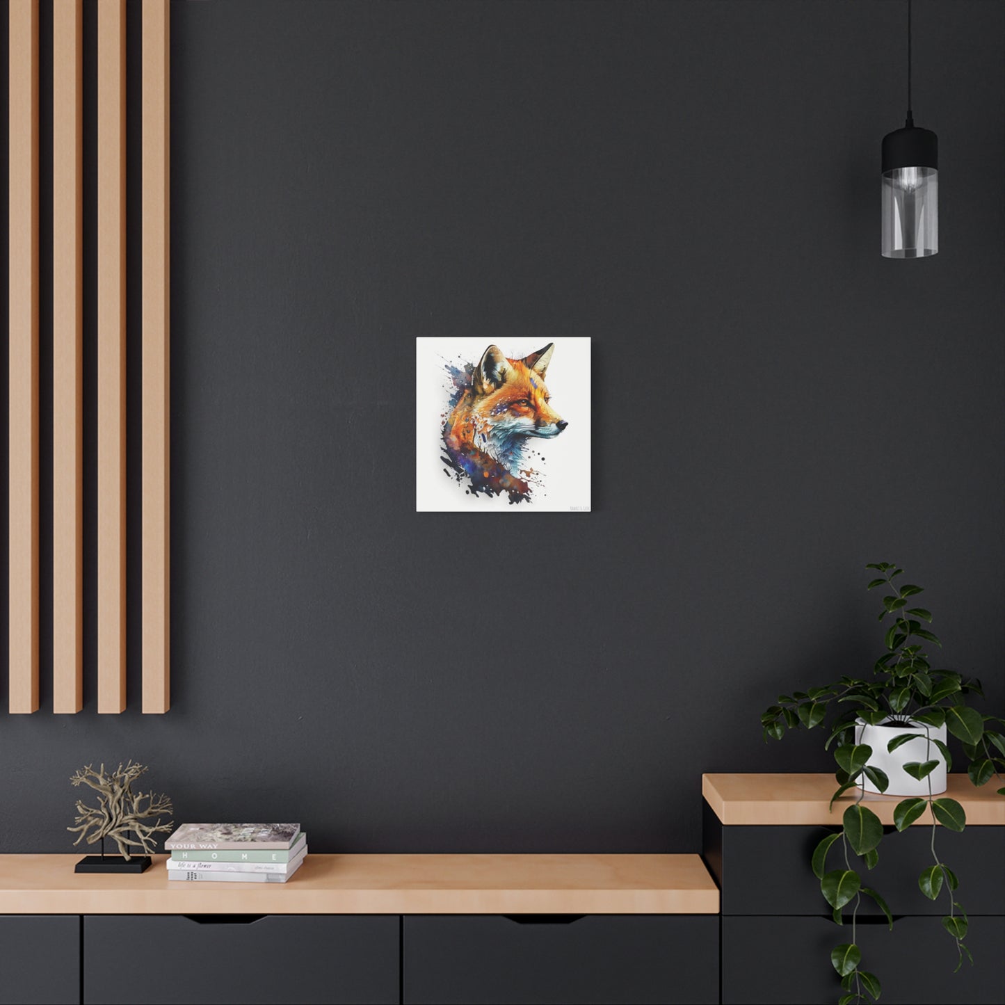 Fox Canva - Add a Touch of Nature's Elegance to Your Wall Decor