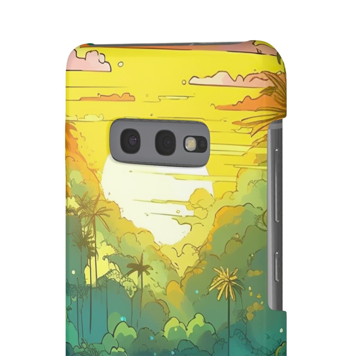 Rainforest at Sunset Phone Case - Capture the Serenity of Nature on Your Device