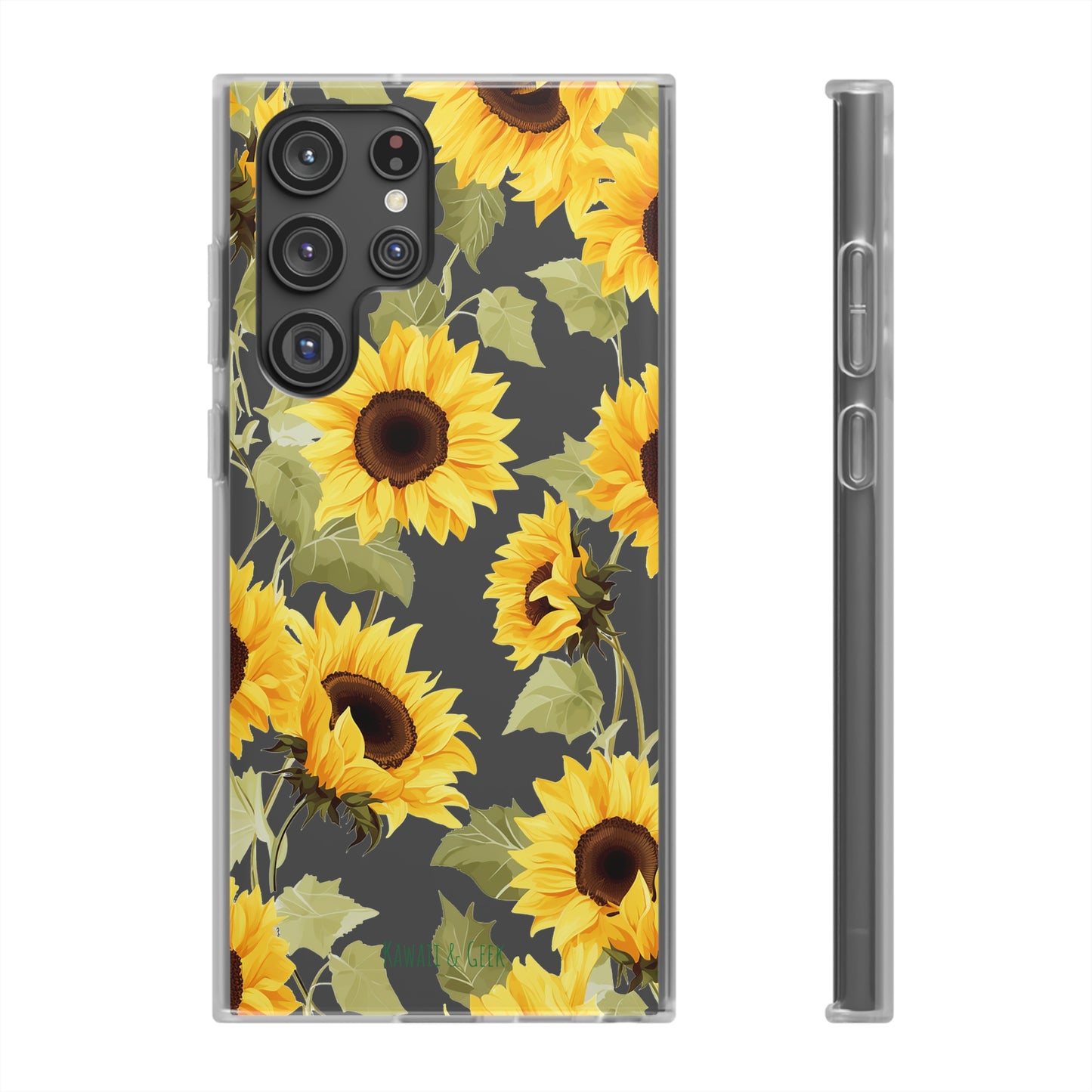 Sunflowers Flexi and semi Transparent Phone Case