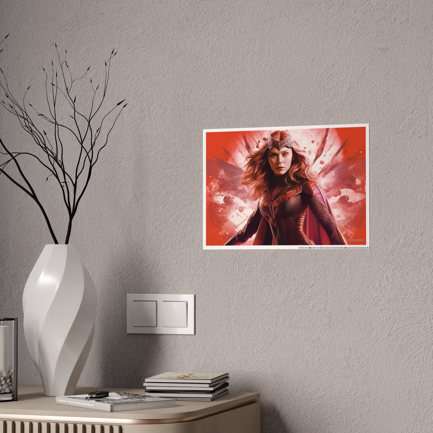 Scarlet Witch Poster - Showcase the Power and Beauty of a Marvel Icon - Avengers