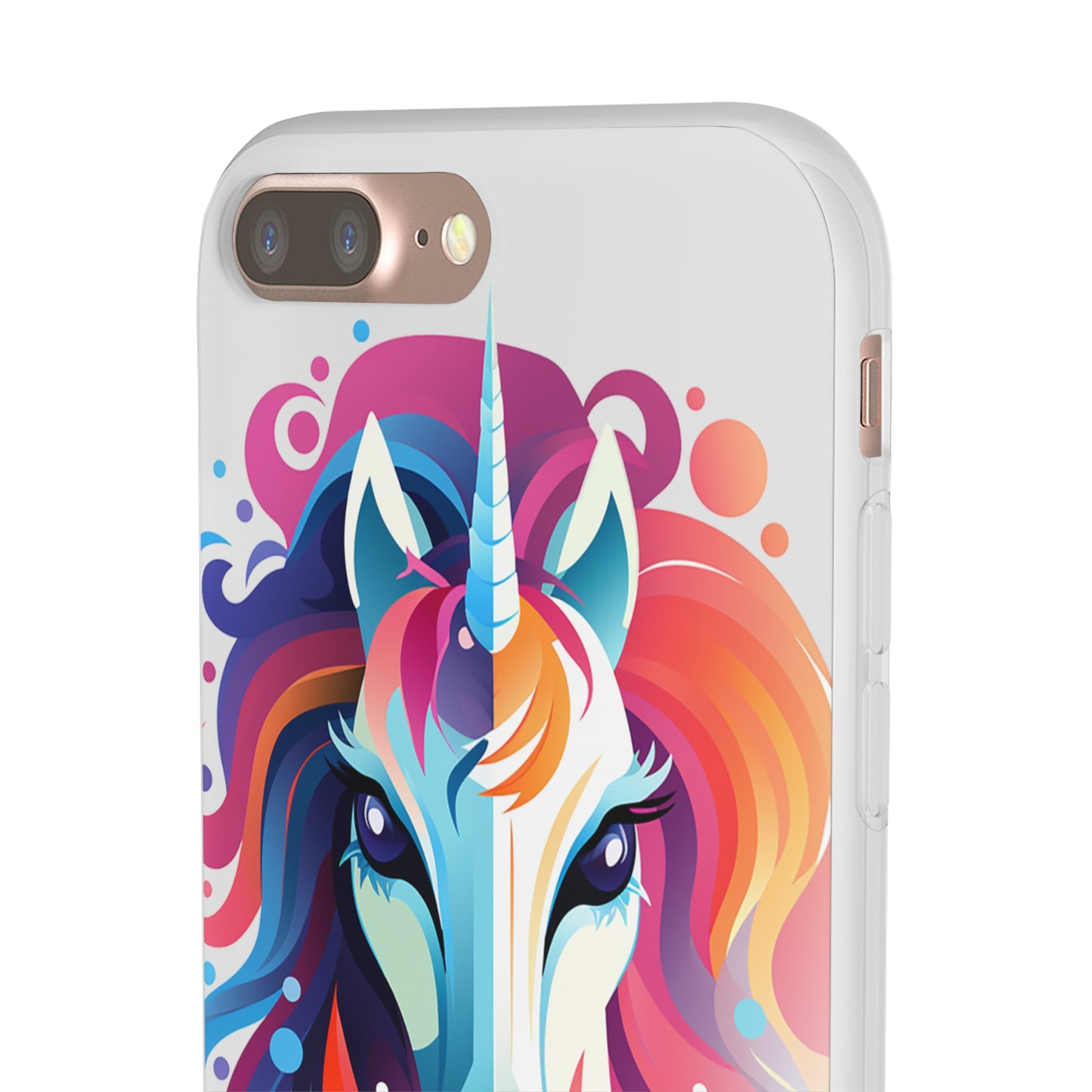 Ink Unicorn Flexi Transparent Phone Case