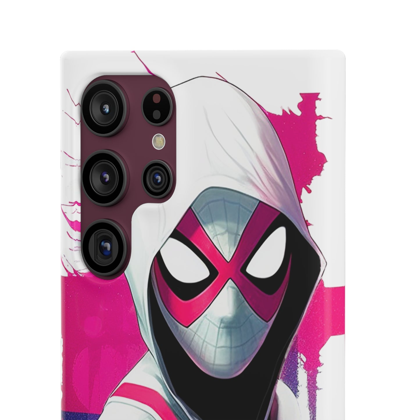 Spider Gwen in Watercolor Style Phone Case - Add Some Colorful and Heroic Style to Your Phone