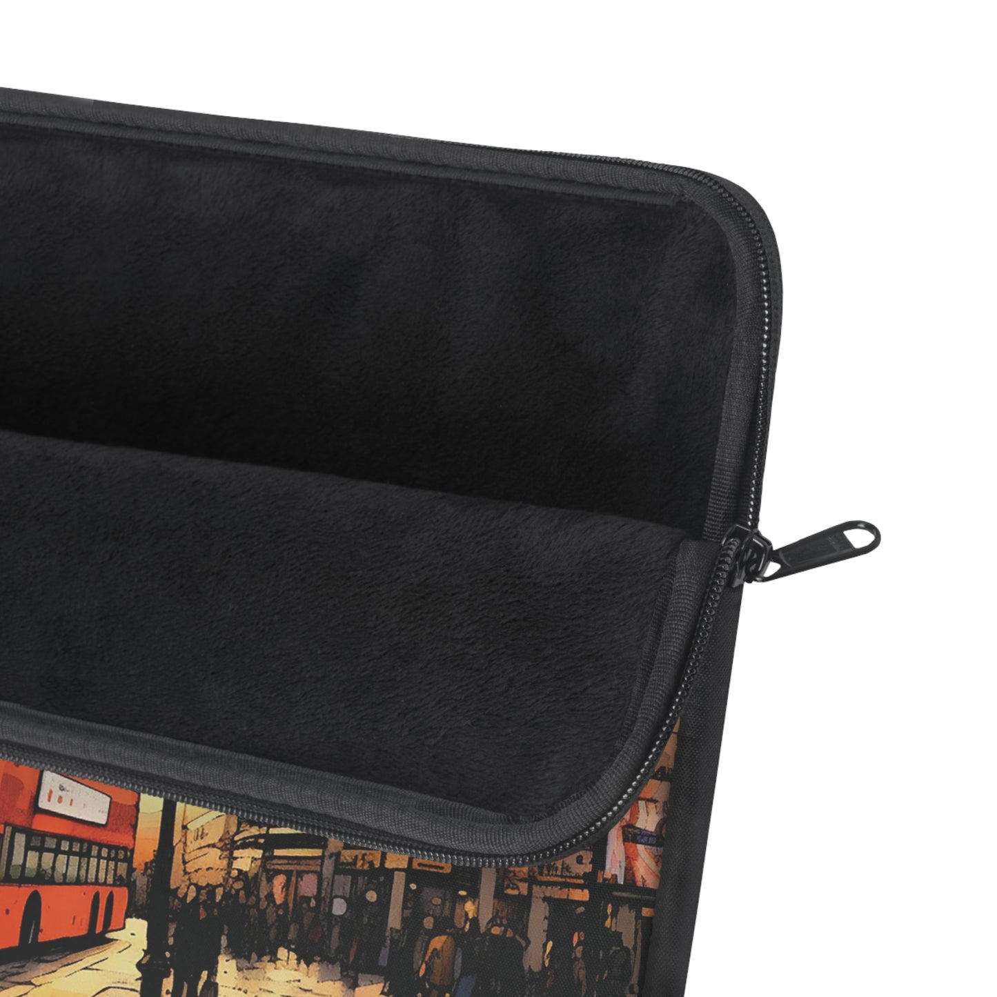 London Sunset Laptop Sleeve - Carry the Iconic Streets of London in Style