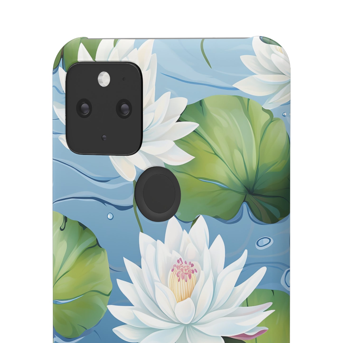 Elegant Water Lilies: Premium Phone Case