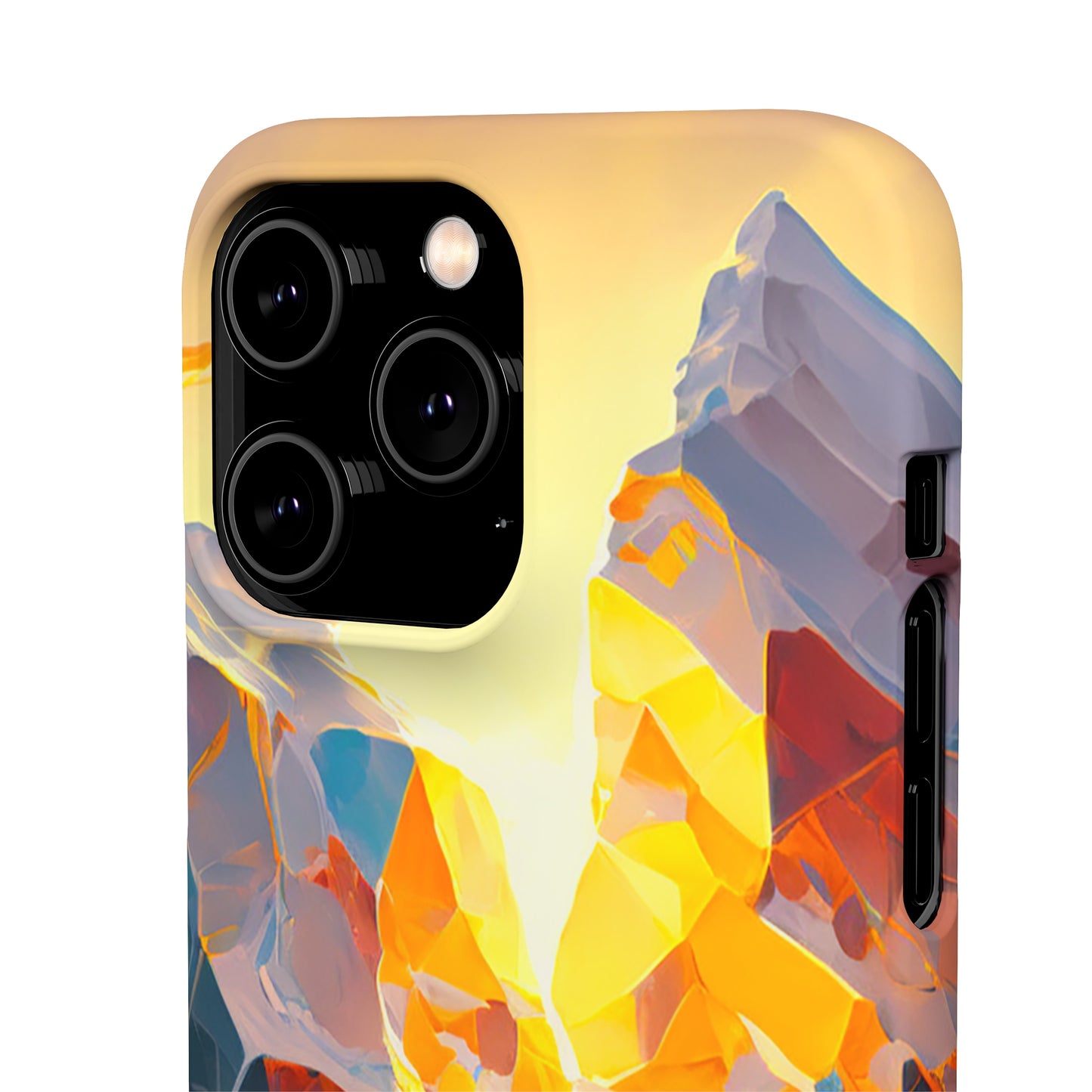 Arctic Landscape and Iceberg at Sunset Phone Case - Capture the Serenity of Nature on Your Device