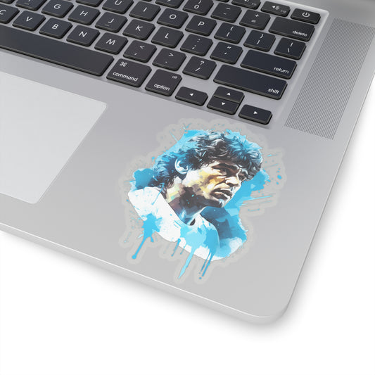 Diego Maradona Watercolor Tribute Sticker