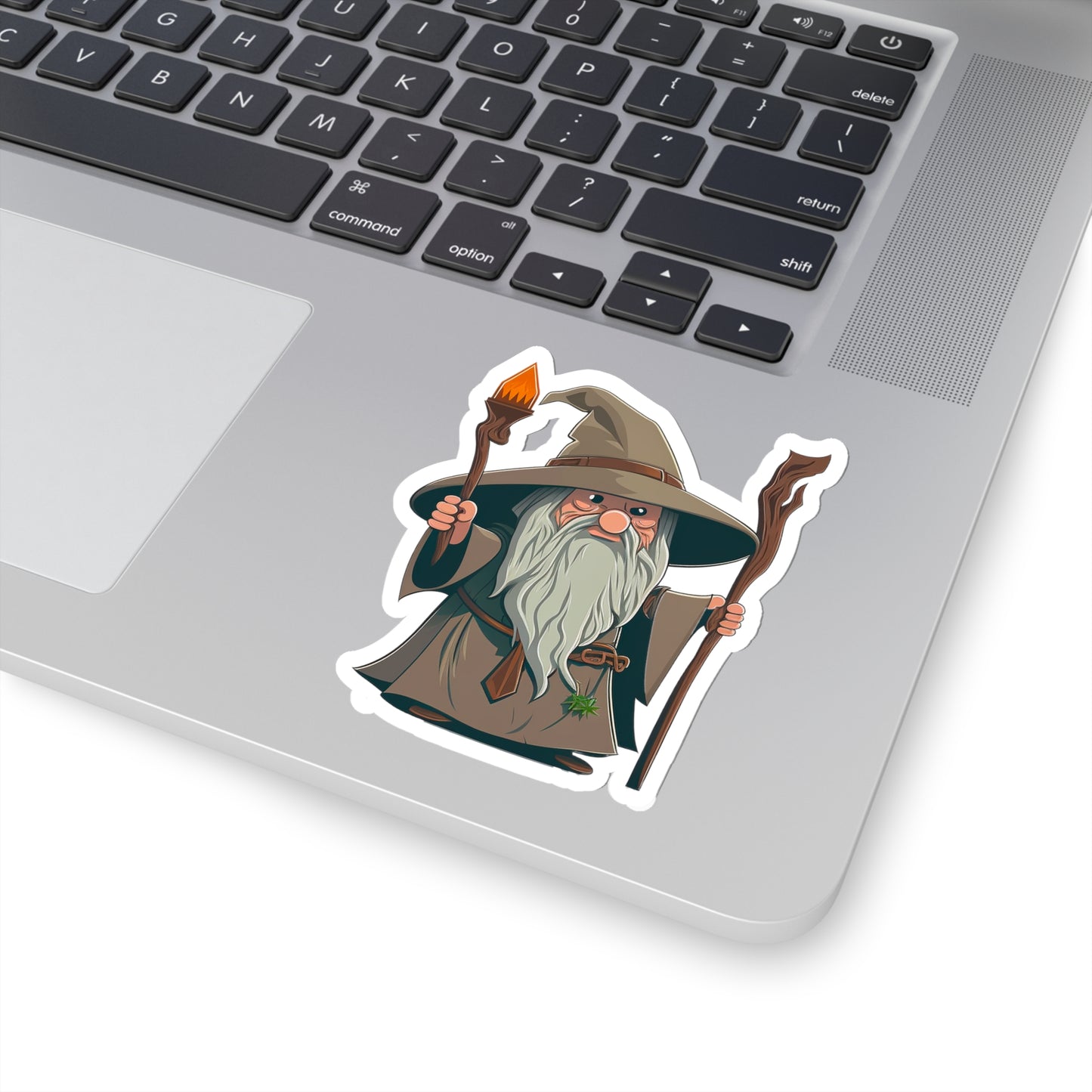 Cute Gandalf Sticker - Add Some Adorable and Magical Style to Your Tech