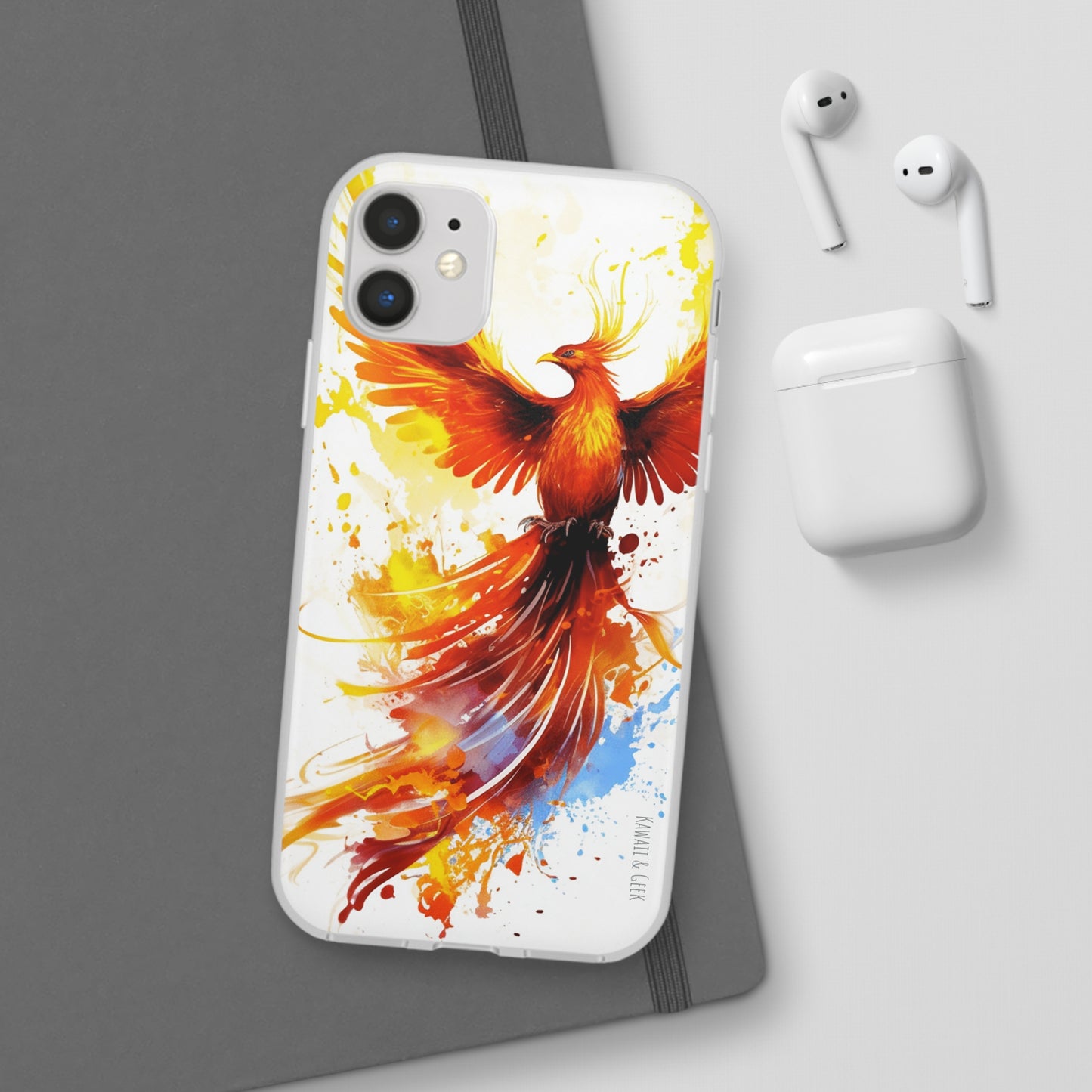 Phoenix Flexi Phone Case - Embrace the Symbol of Rebirth in Style