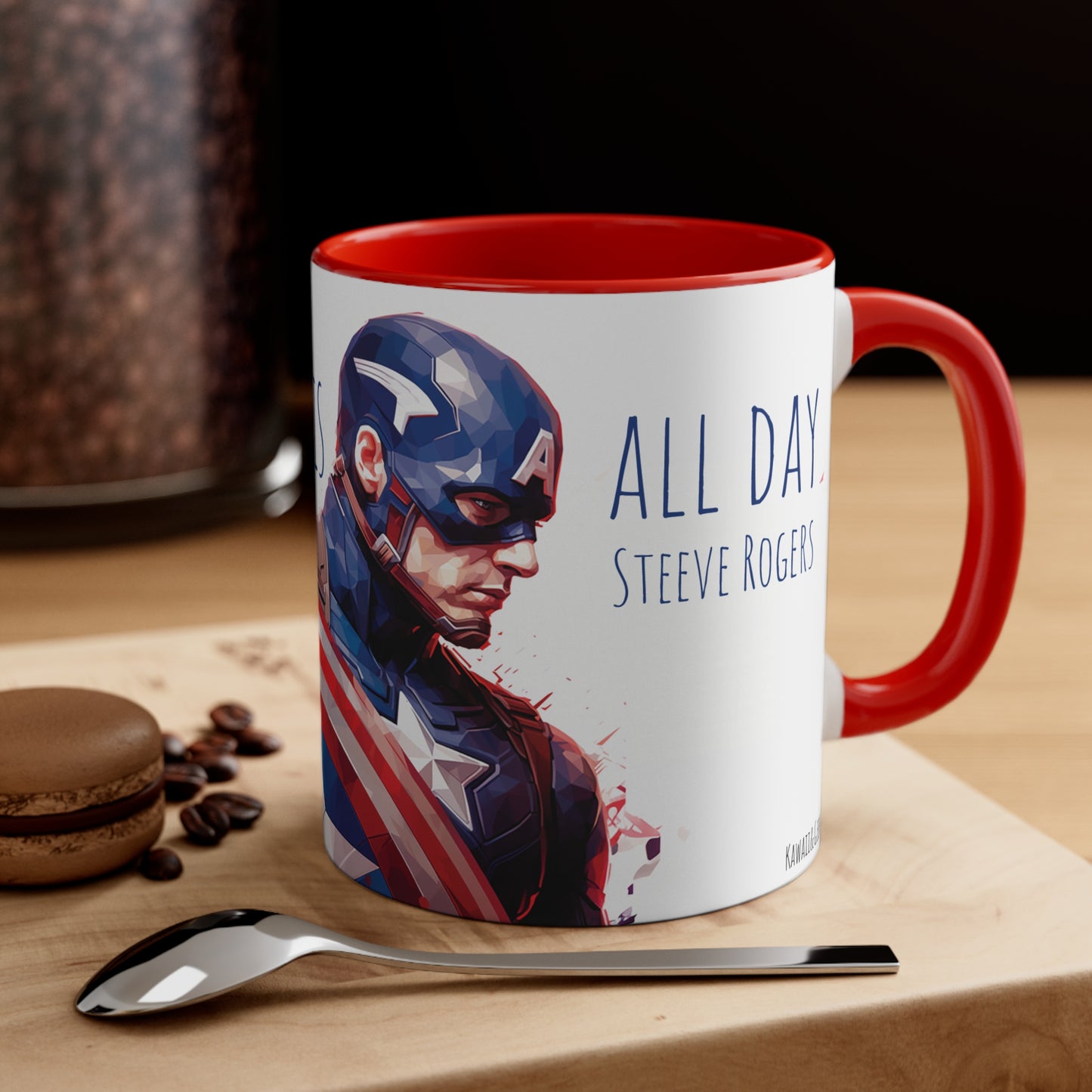 Captain America Mug - Unyielding Resolve with 'I Can Do This All Day' - Avengers