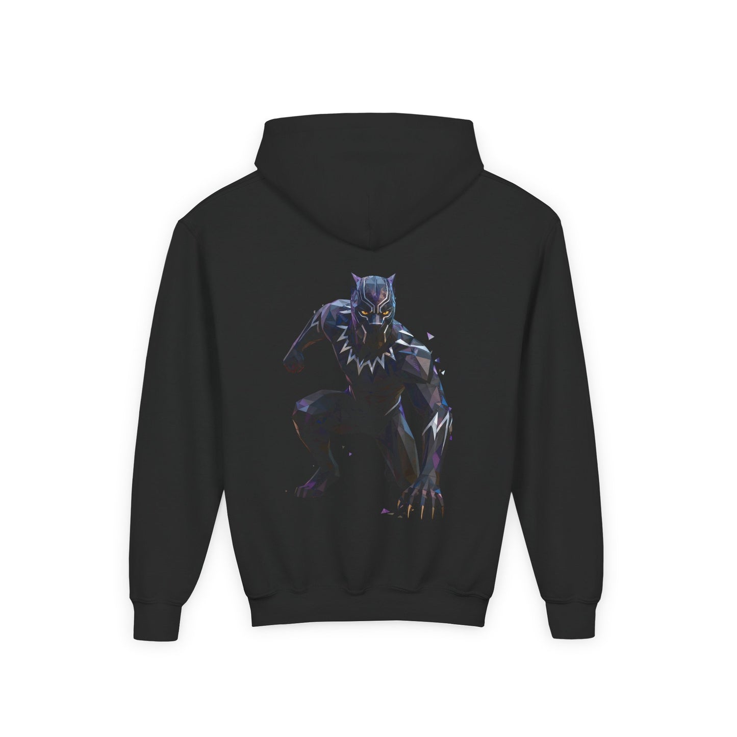 Black Panther Youth Hoodie, Kids Superhero Sweatshirt, Marvel Comic Gift, Stylish, Cozy Kids Clothing, Birthday Present
