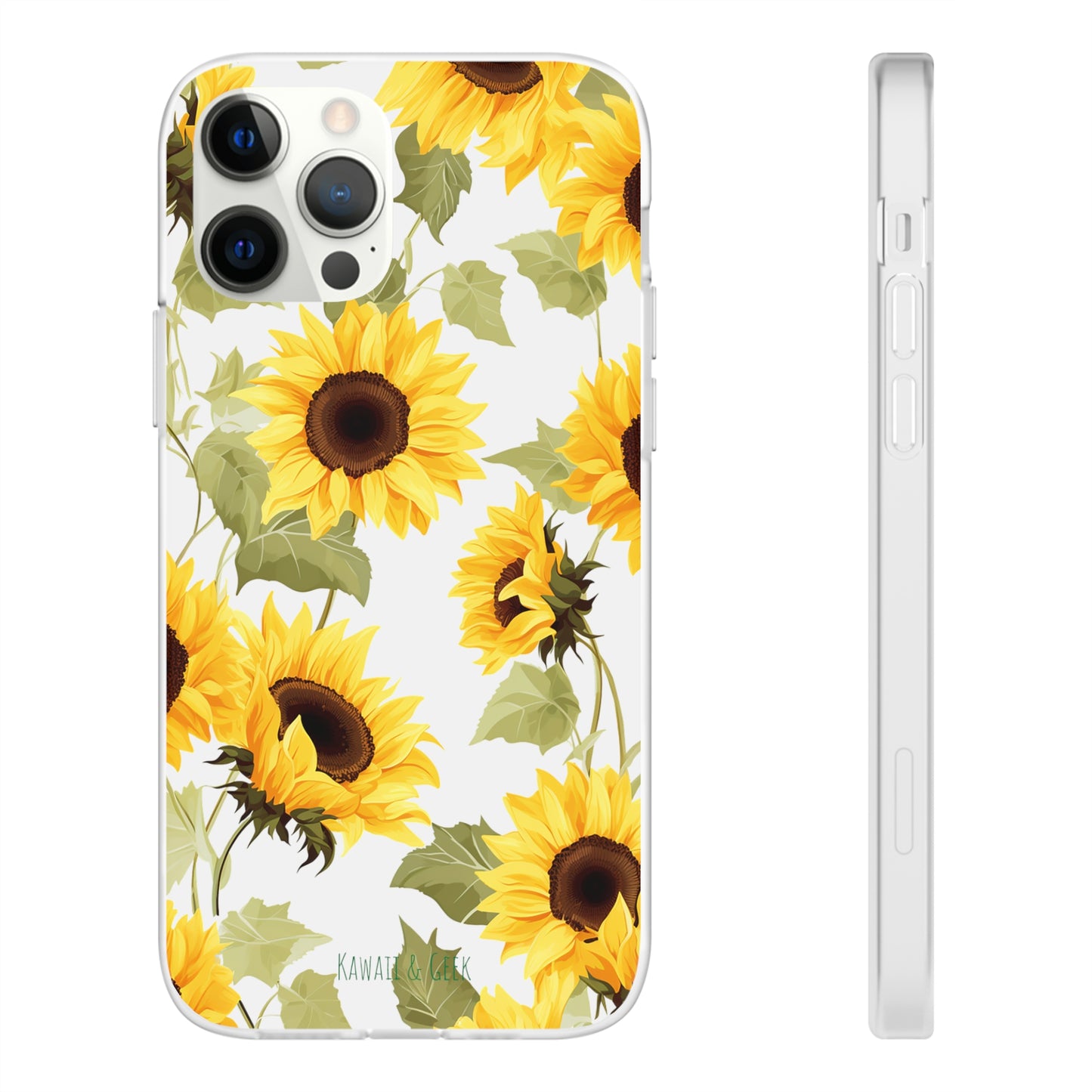 Sunflowers Flexi and semi Transparent Phone Case