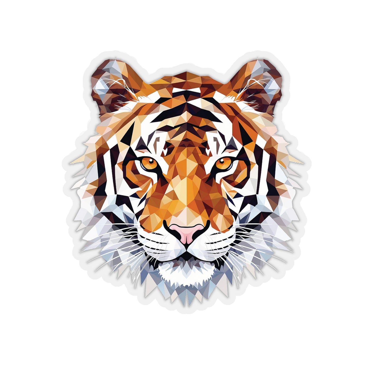 Tiger Sticker - Embrace the Fierce Elegance