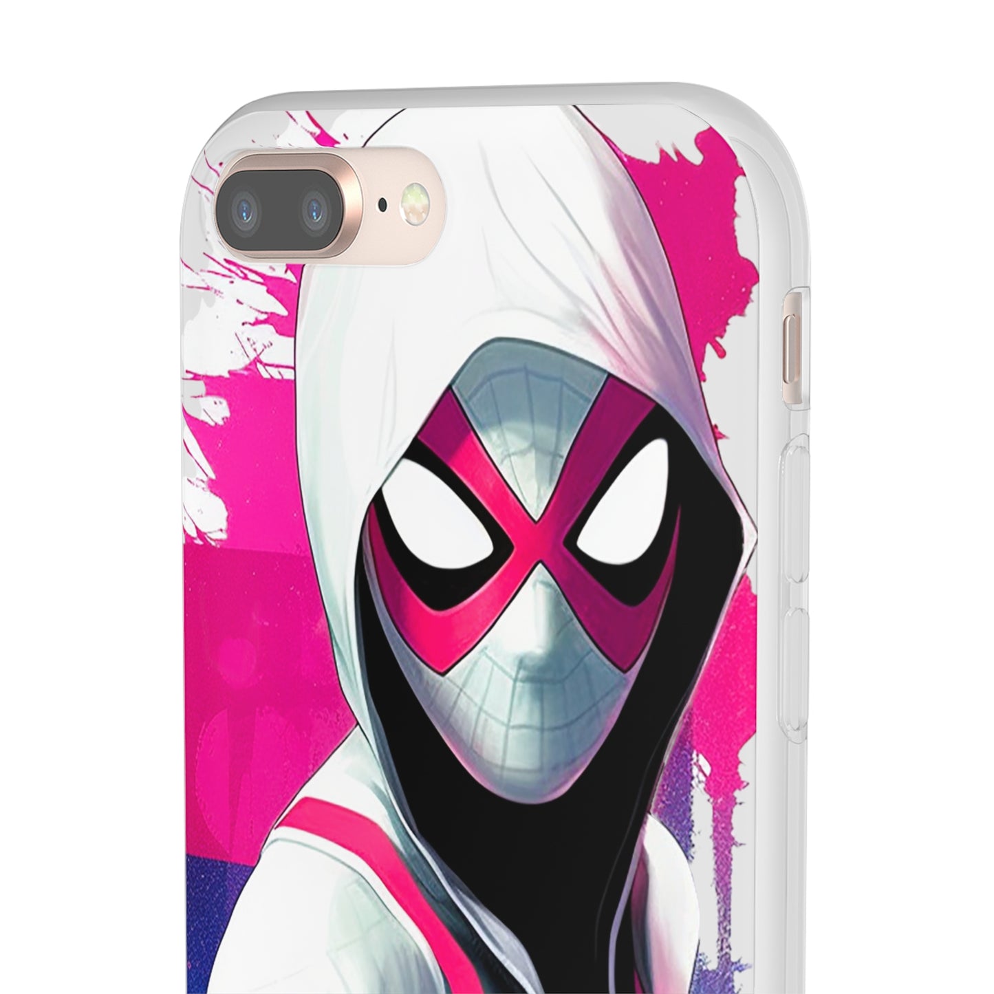 Spider Gwen in Flexi Phone Case - Add Some Colorful and Heroic Style to Your Phone