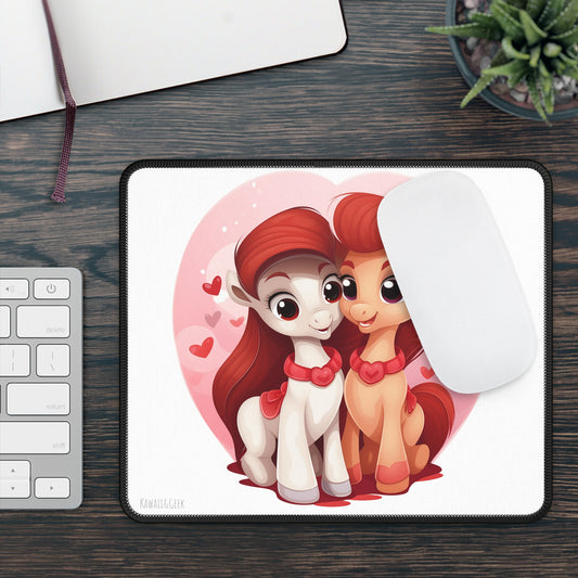 Valentine's My Little Pony-Inspired Gaming Pad - Cute Couple Design