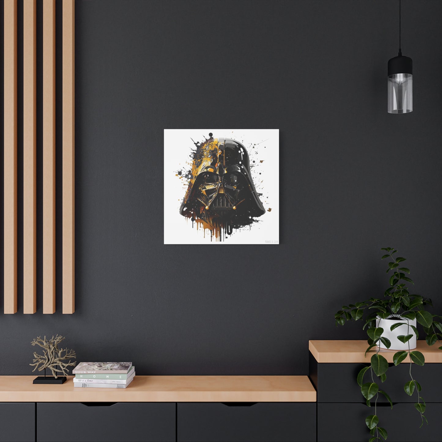 Darth Vader Canva - Add Some Galactic and Artistic Style to Your Walls - Star Wars