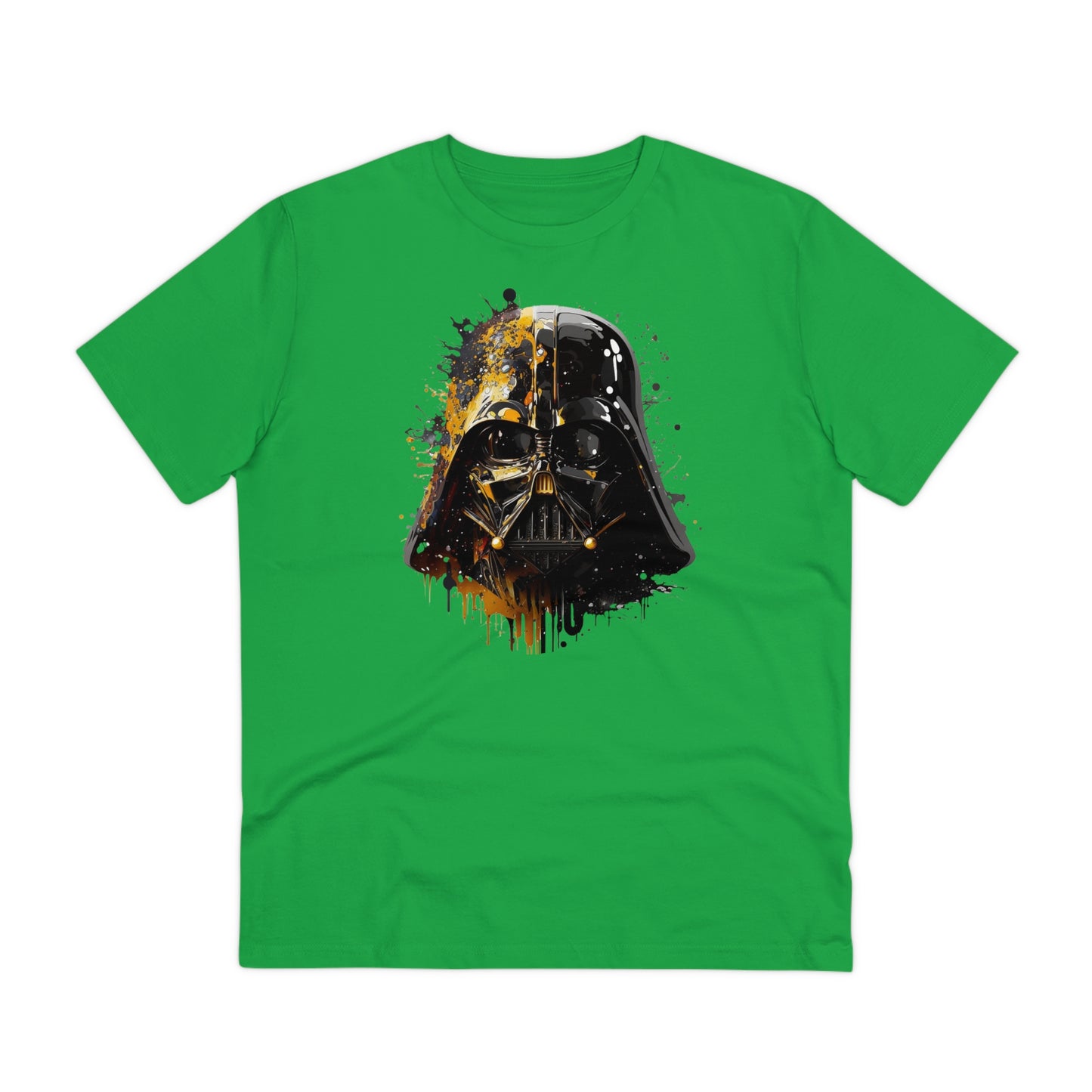 Darth Vader in Watercolor Style Eco-Friendly Unisex T-Shirt - Add Some Artistic and Sustainable Style to Your Wardrobe