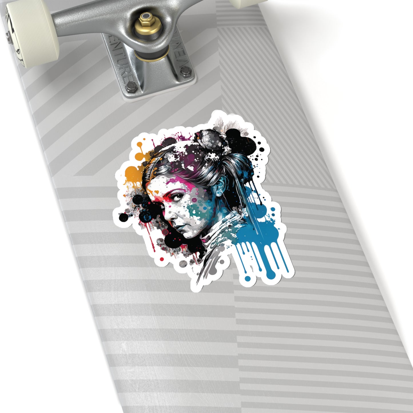 Princess Leia Sticker - Add Some Galactic and Artistic Style to Your Tech - Star Wars