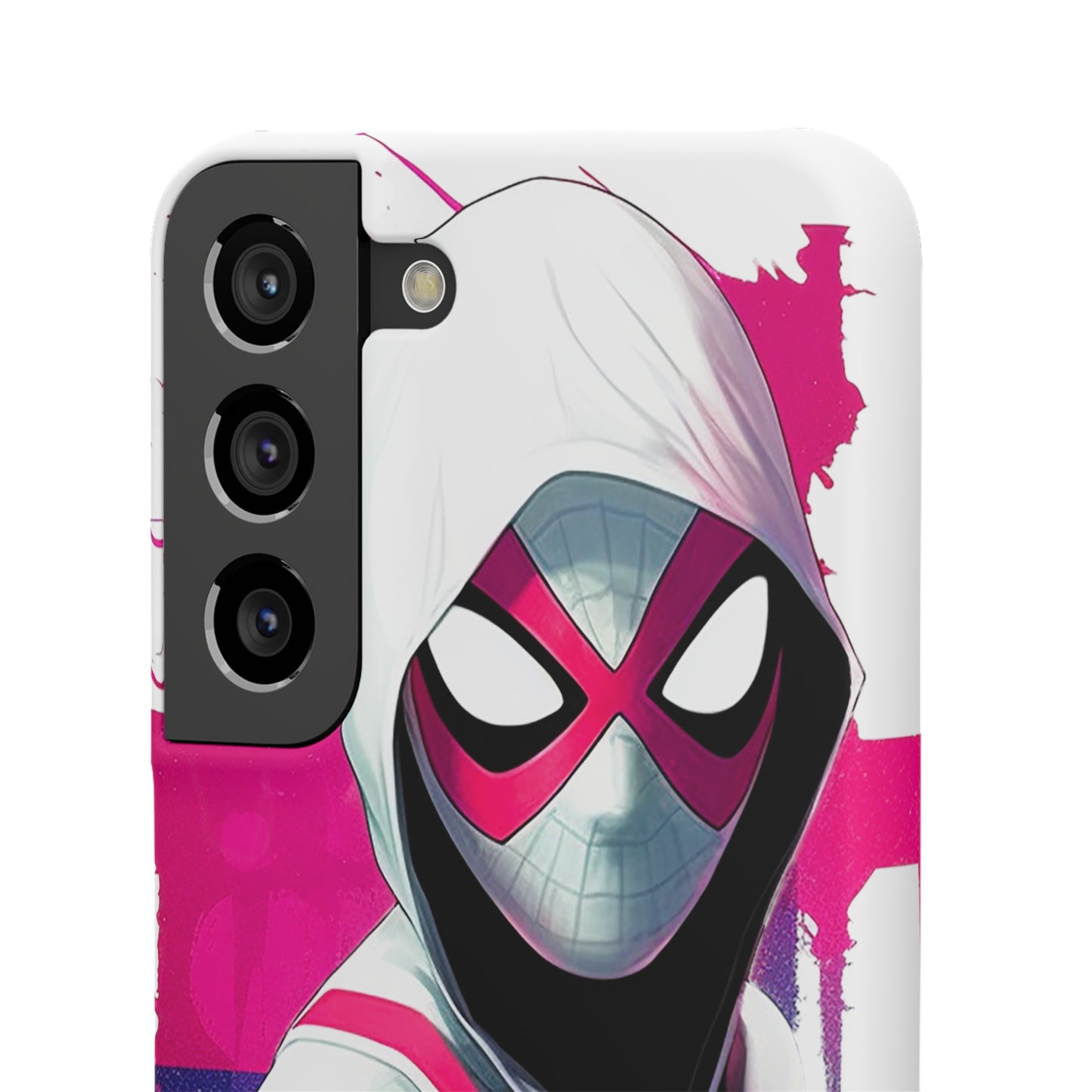 Spider Gwen in Watercolor Style Phone Case - Add Some Colorful and Heroic Style to Your Phone