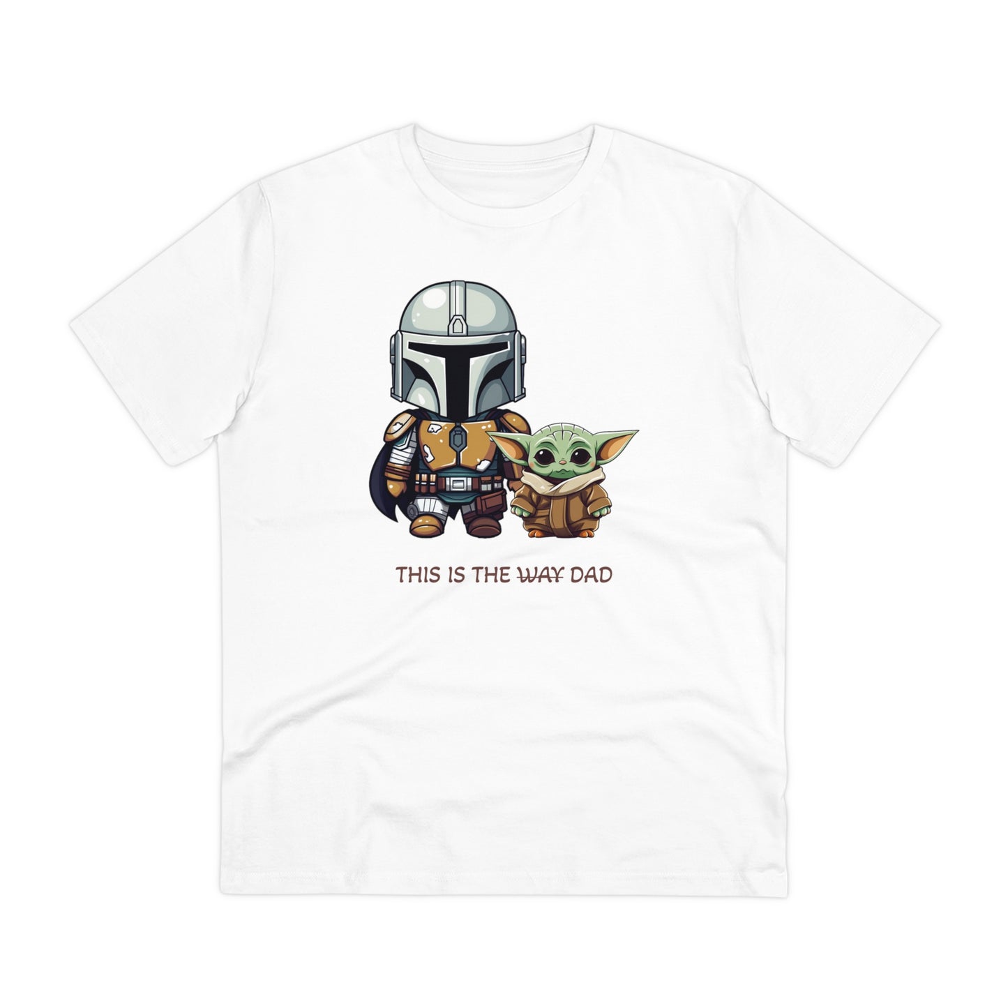 Mandalorian and Baby Yoda T-Shirt - This is the Dad - Celebrate Father's Day in Style and Sustainability - Star Wars