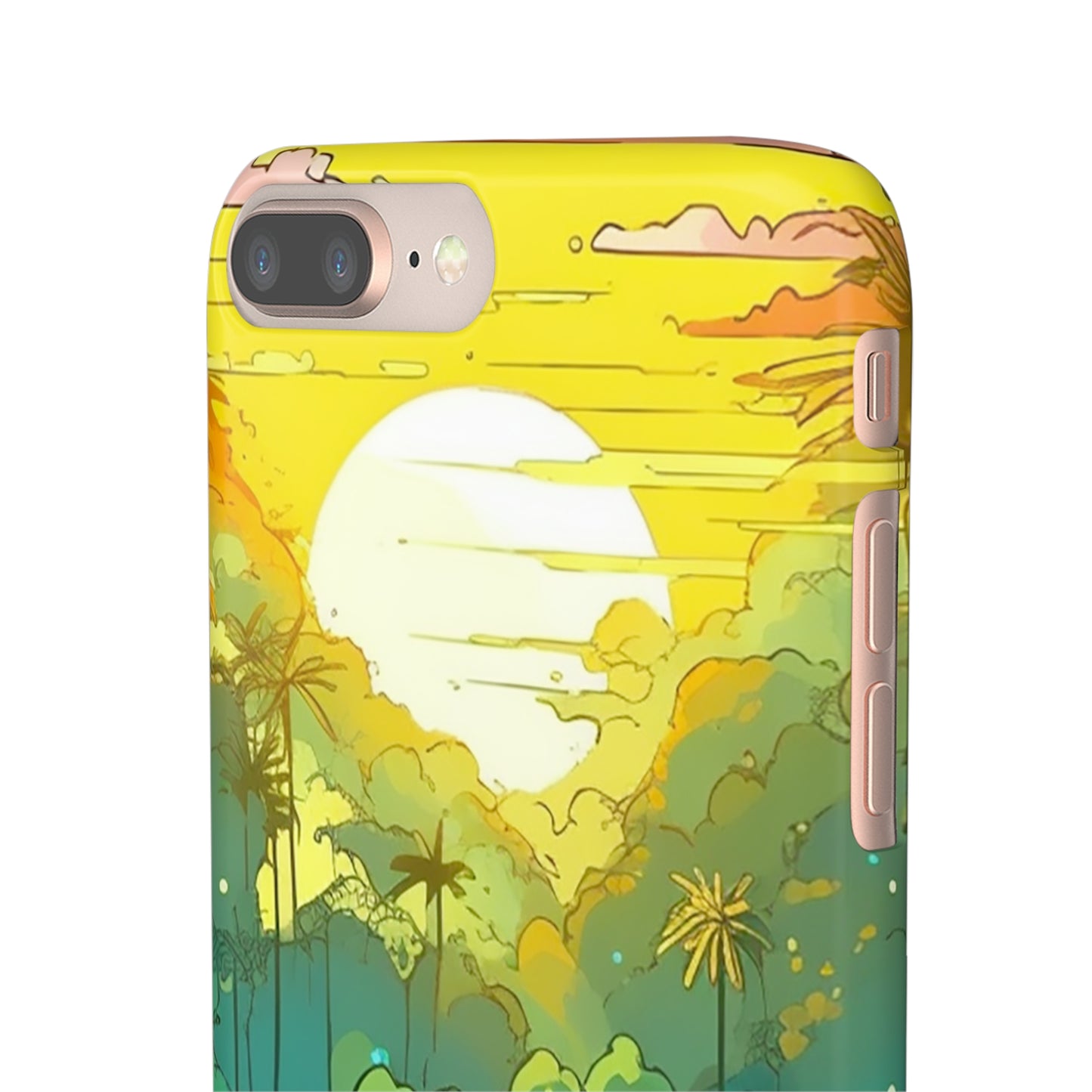 Rainforest at Sunset Phone Case - Capture the Serenity of Nature on Your Device