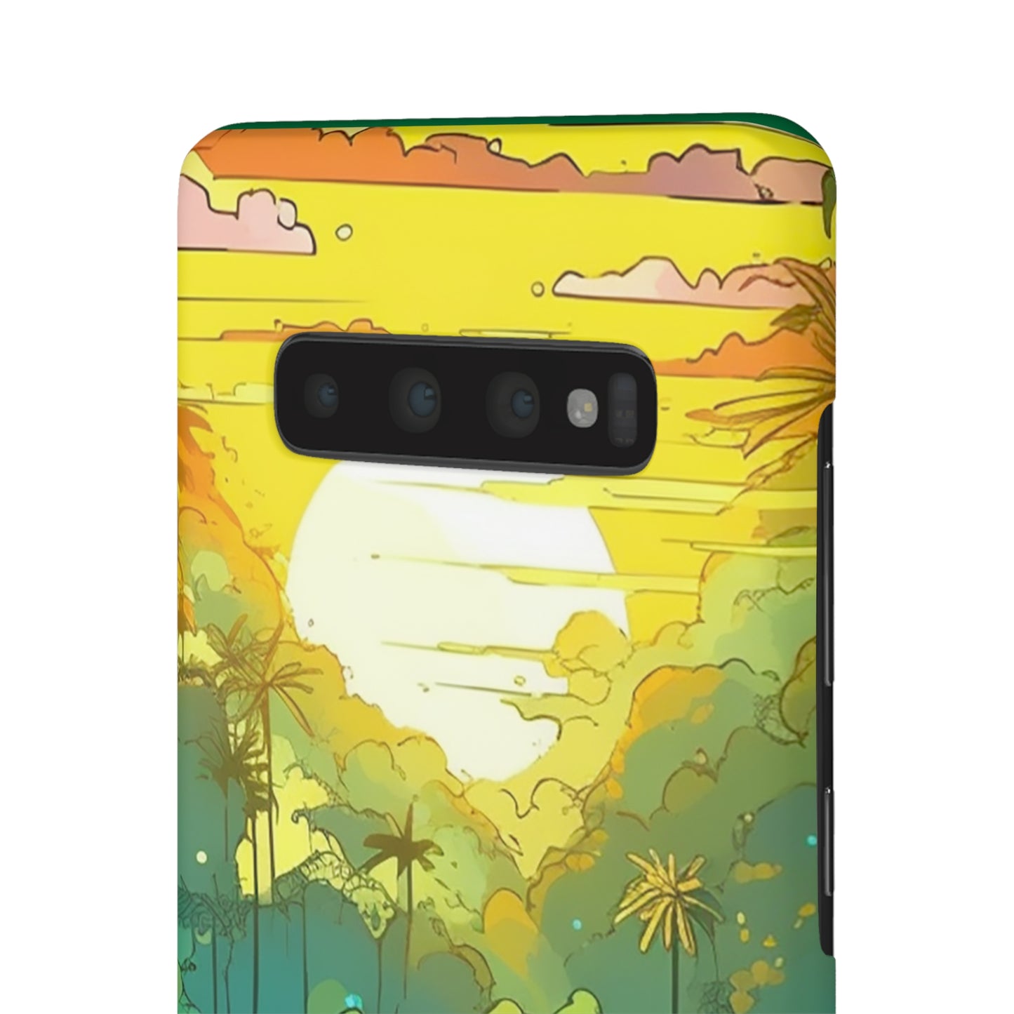 Rainforest at Sunset Phone Case - Capture the Serenity of Nature on Your Device