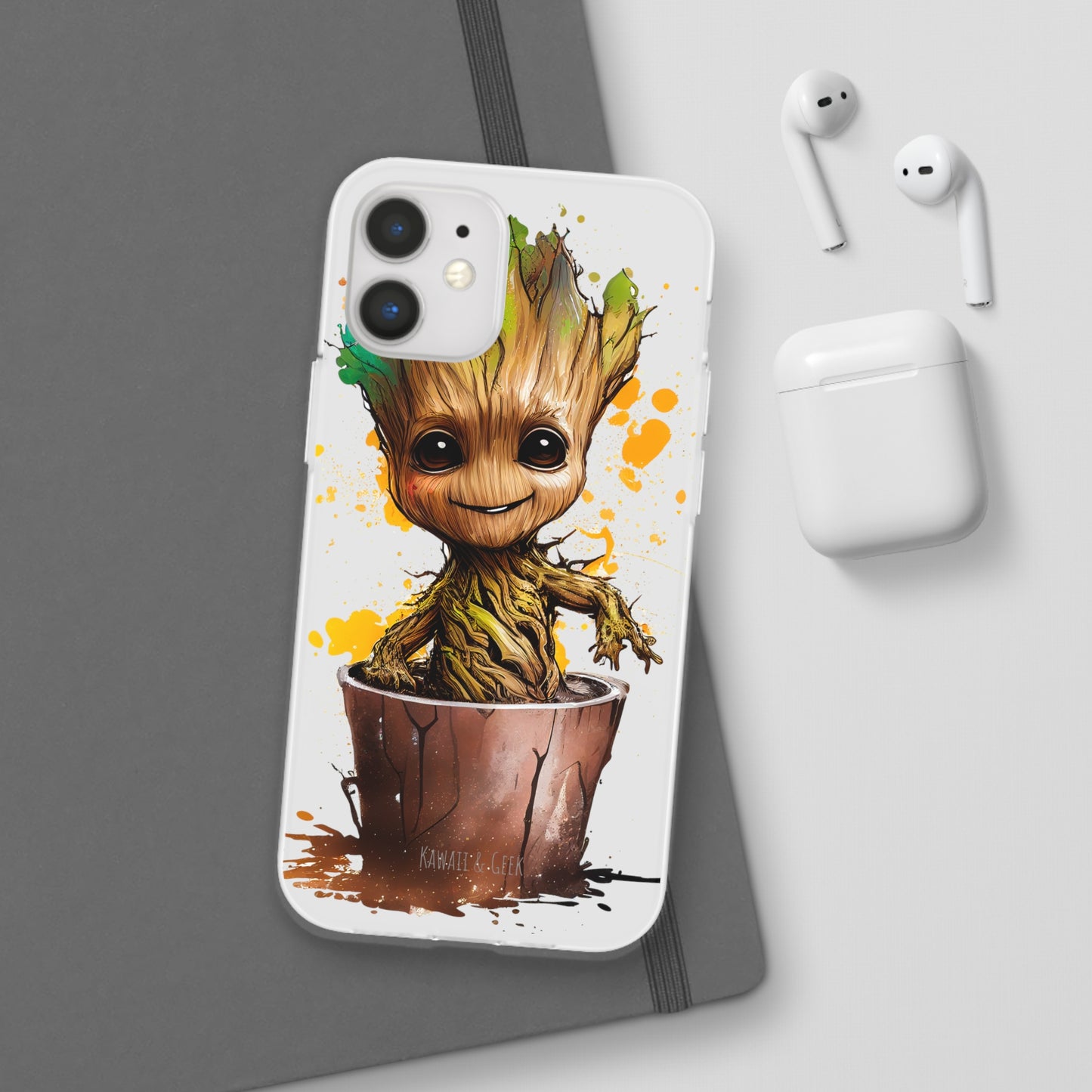 Baby Groot Flexi Phone Case - Add Adorable Charm to Your Device