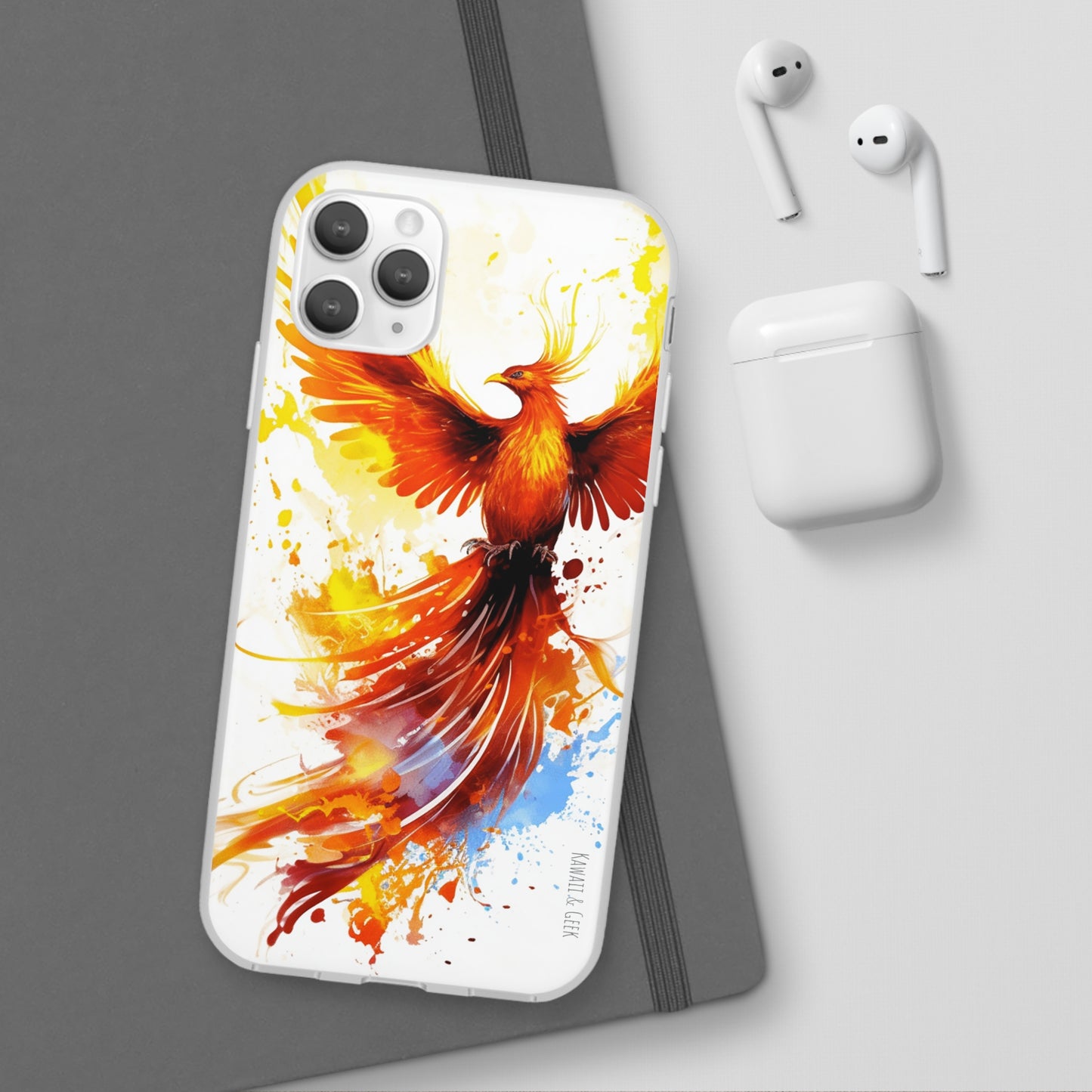 Phoenix Flexi Phone Case - Embrace the Symbol of Rebirth in Style